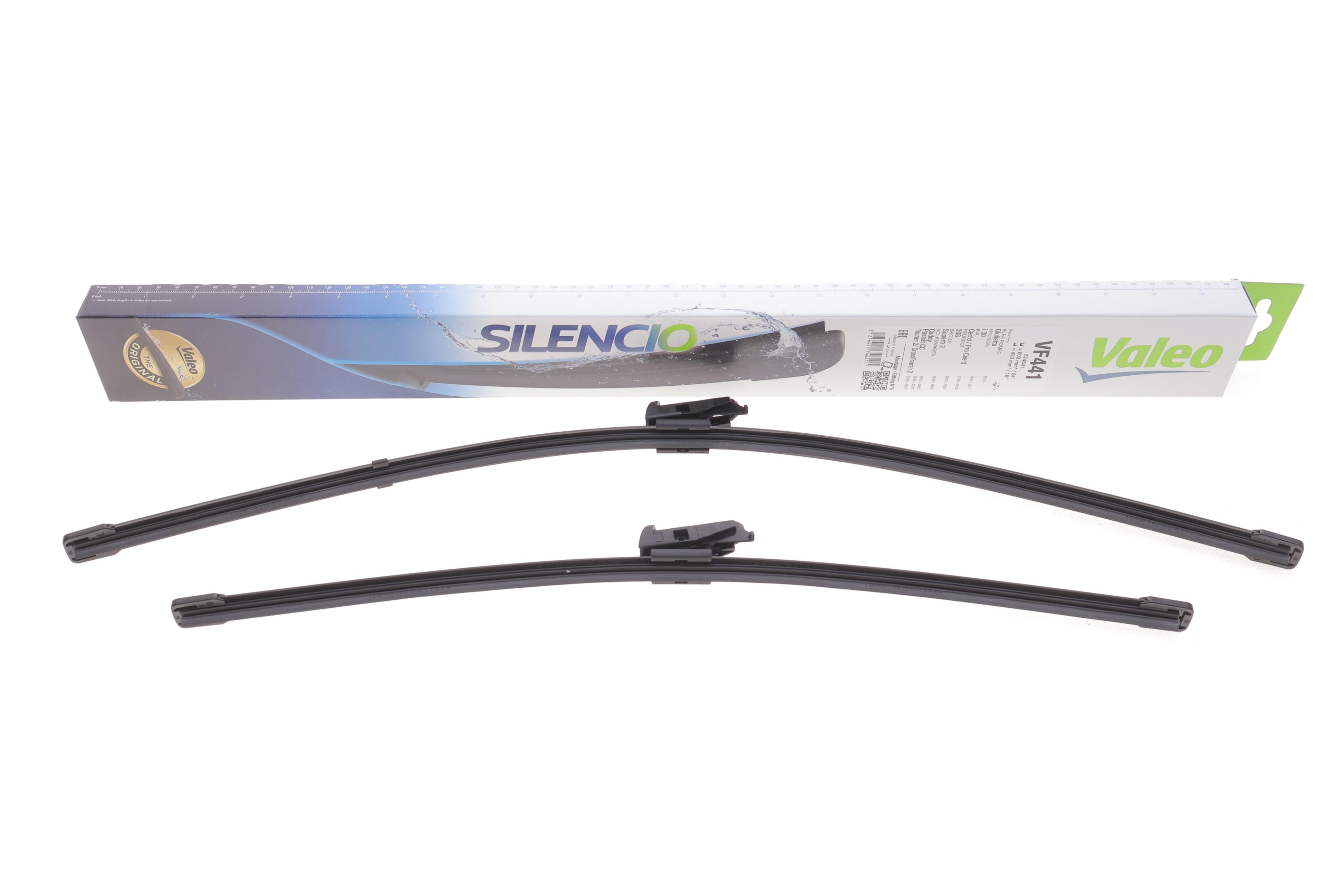 Щітки склоочисника (600/450mm) Peugeot 308 07-/VW Caddy 10-