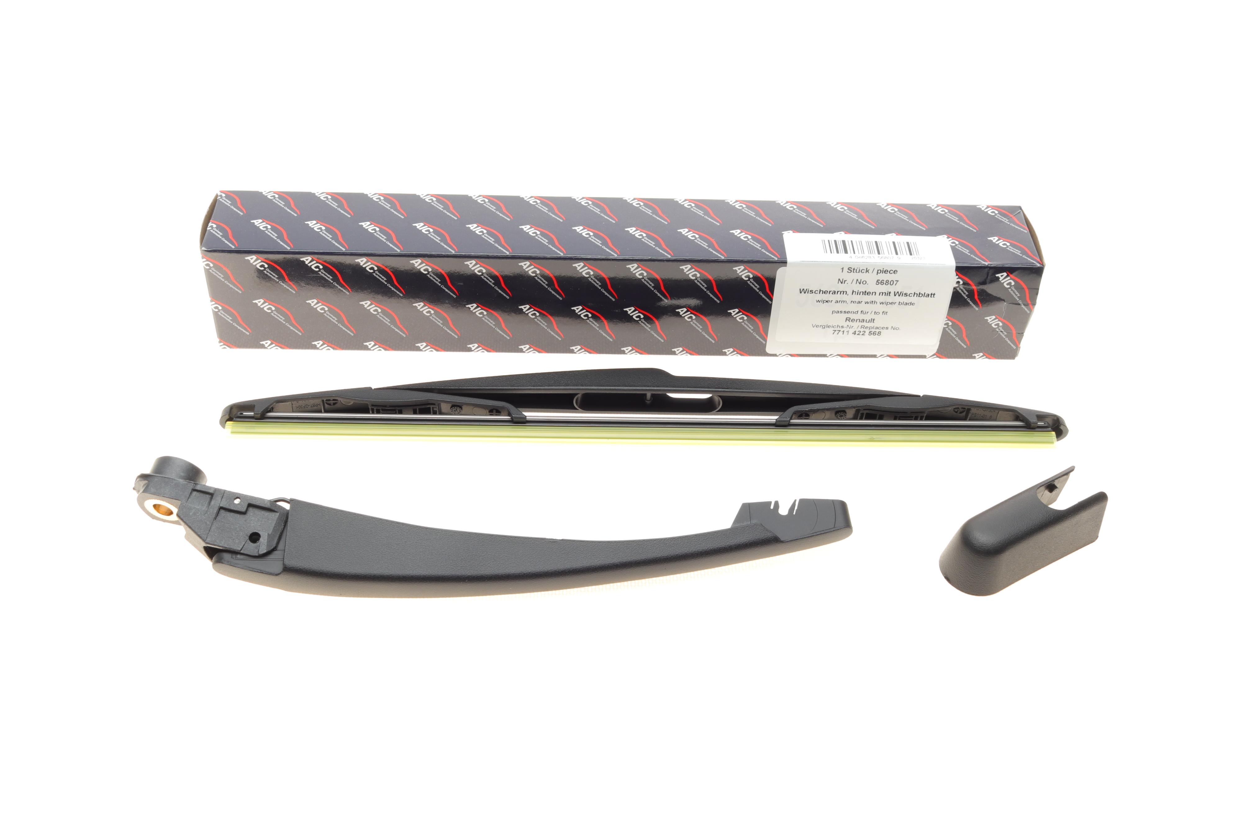 Важіль склоочисника (задній) Renault Clio 05-14 (+щітка) (L= 442mm)