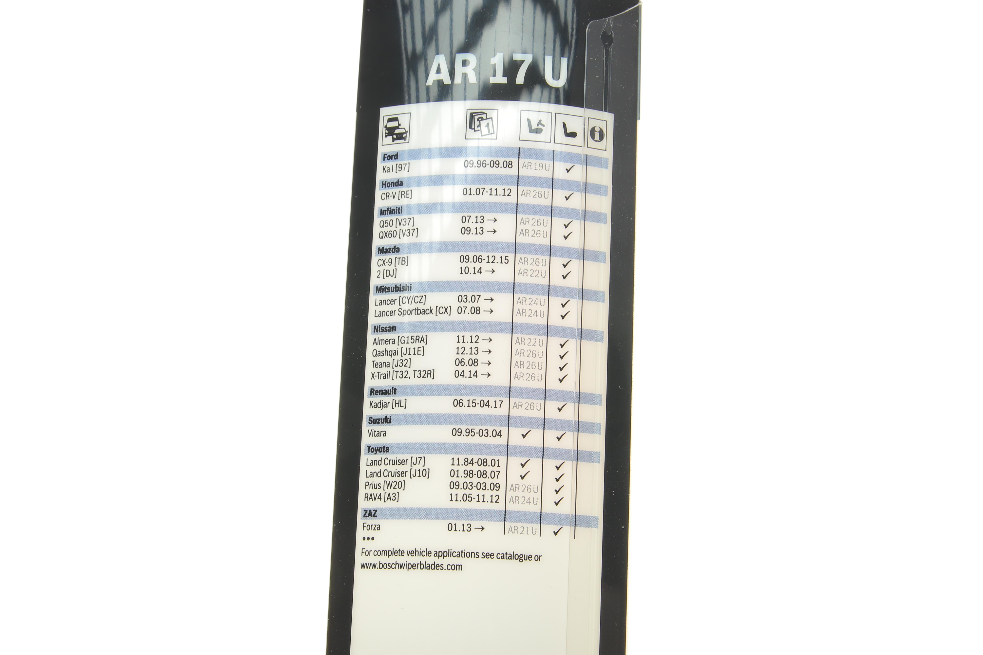 Щітка склоочисника (425mm) Opel Combo 1.3-1.7 CDTI/DTI 01-