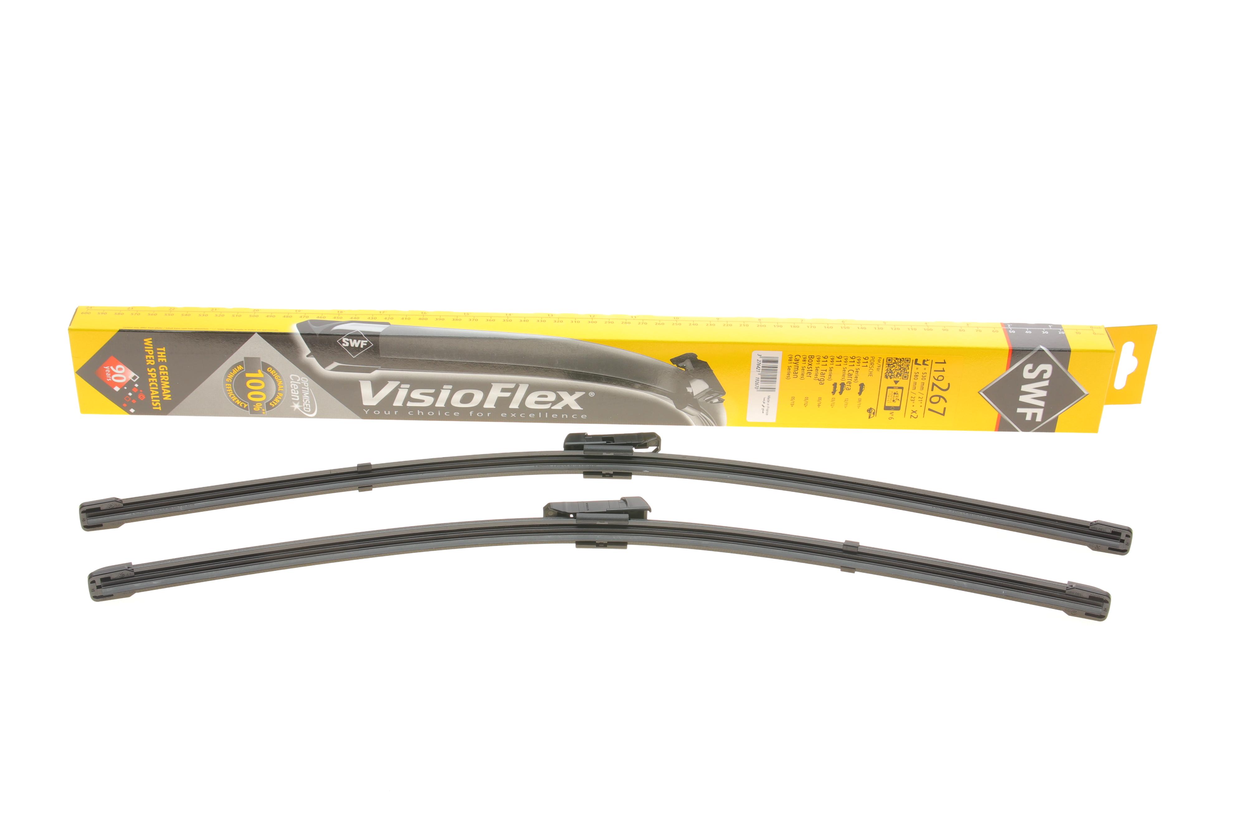 Щітки склоочисника (580/530mm) Porsche 718/911/Boxster/Cayman 11-