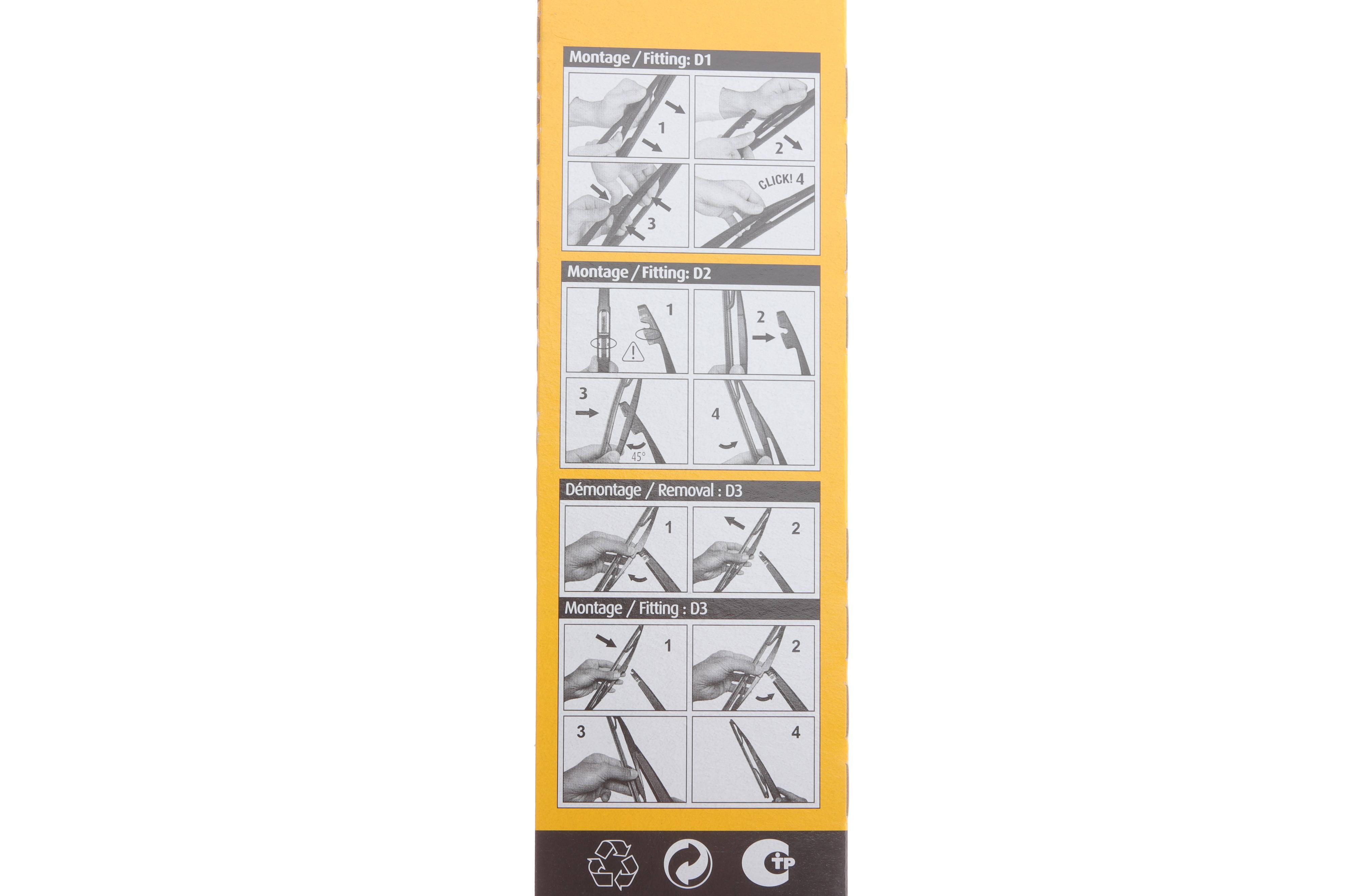 Щітка склоочисника (задня) (250mm) Opel Insignia B 17-