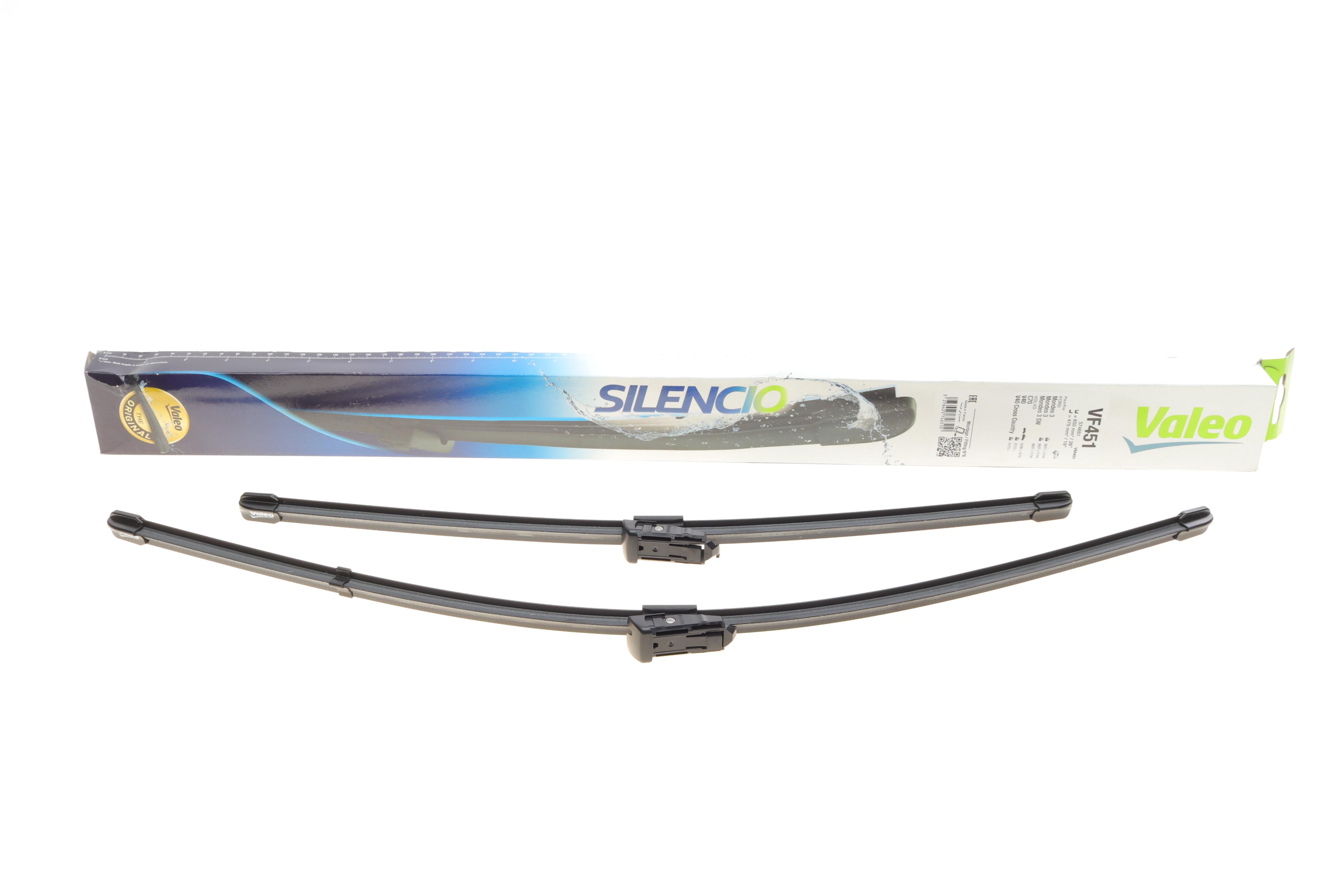 Щітки склоочисника (650/475мм) Ford Mondeo IV/Volvo C70/V40 06- (безкаркасна)