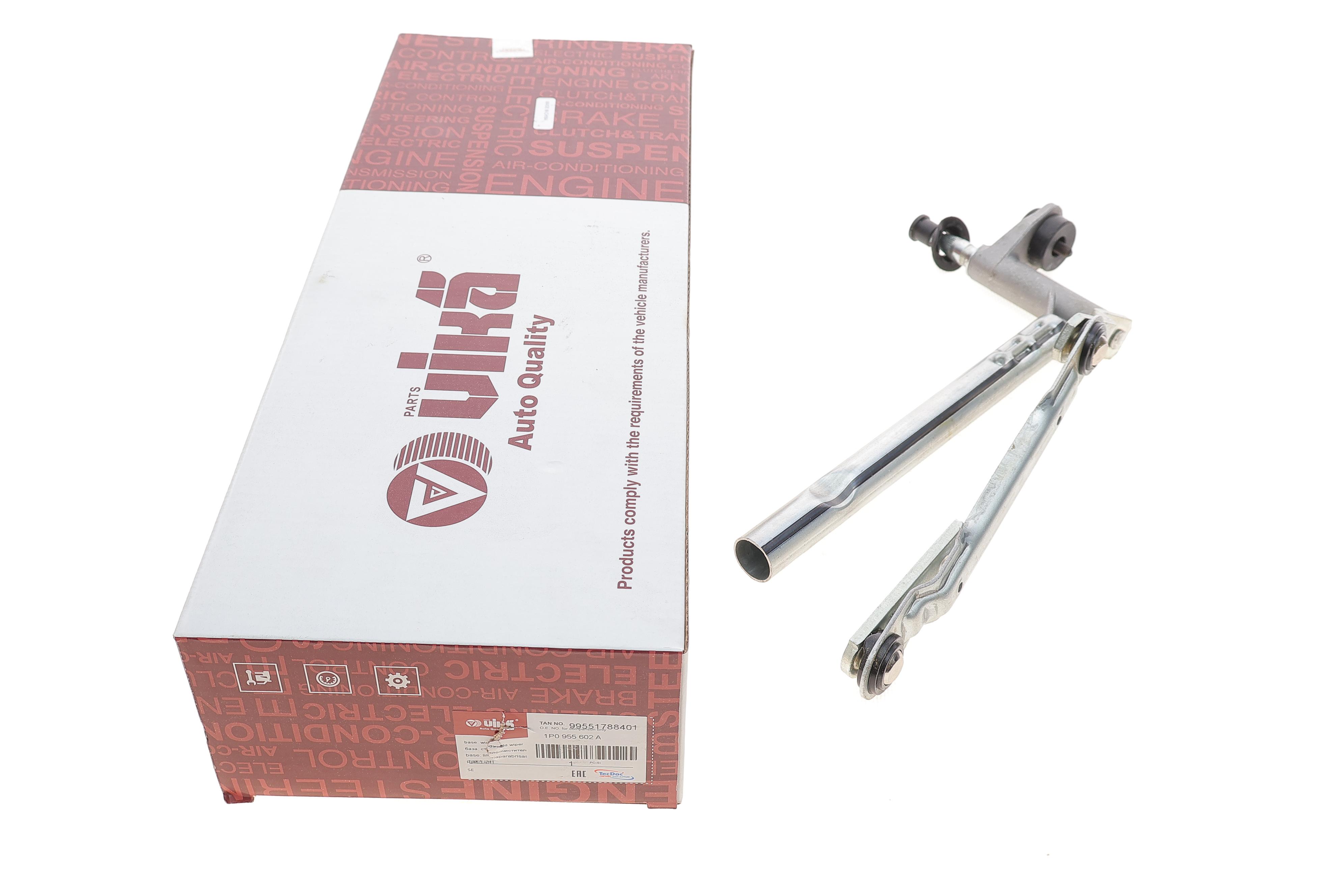 Механізм склоочисника (трапеція) (R) Seat Leon 05- (без моторчика)