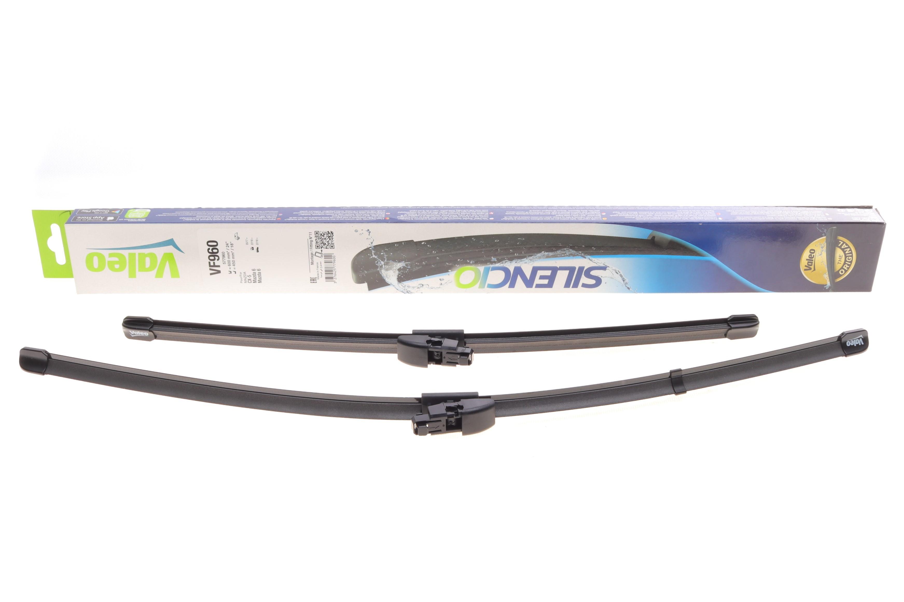 Щітки склоочисника (600/450мм) Mazda 6/CX5 12-