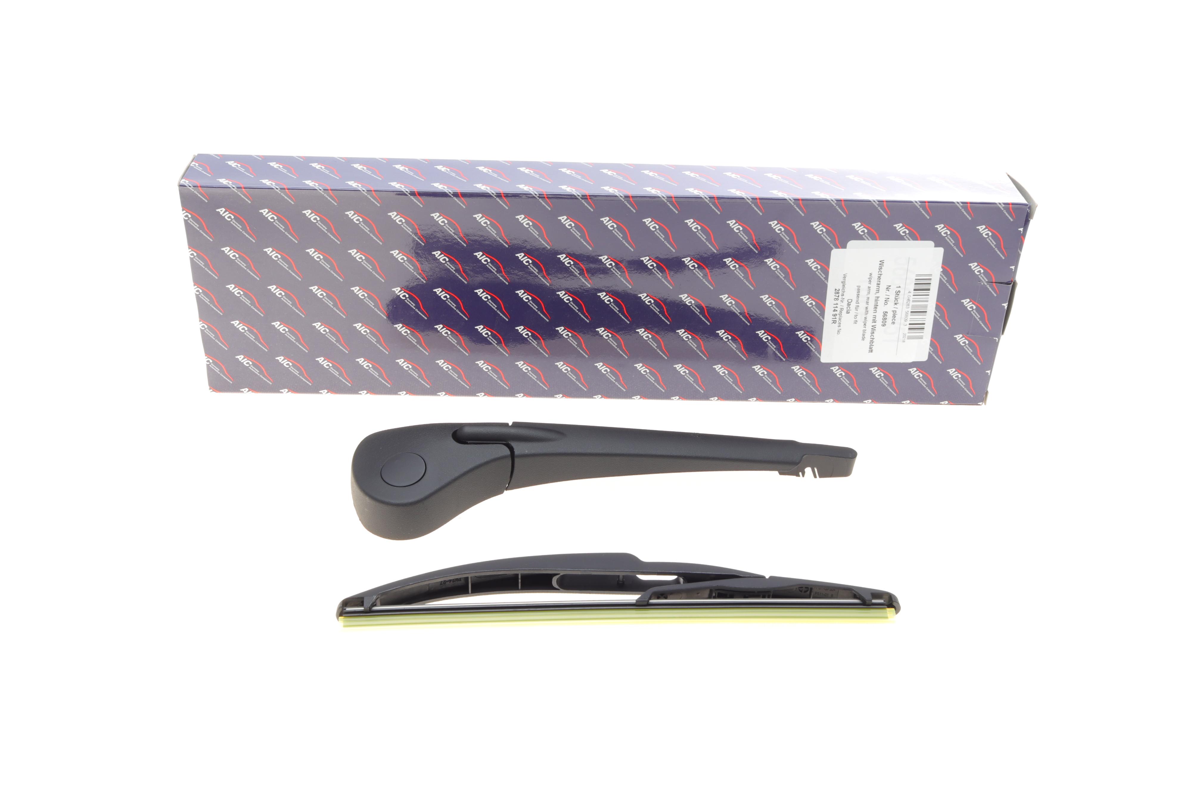 Важіль склоочисника (задній) Dacia Dokker 12- (+щітка) (L= 381mm)