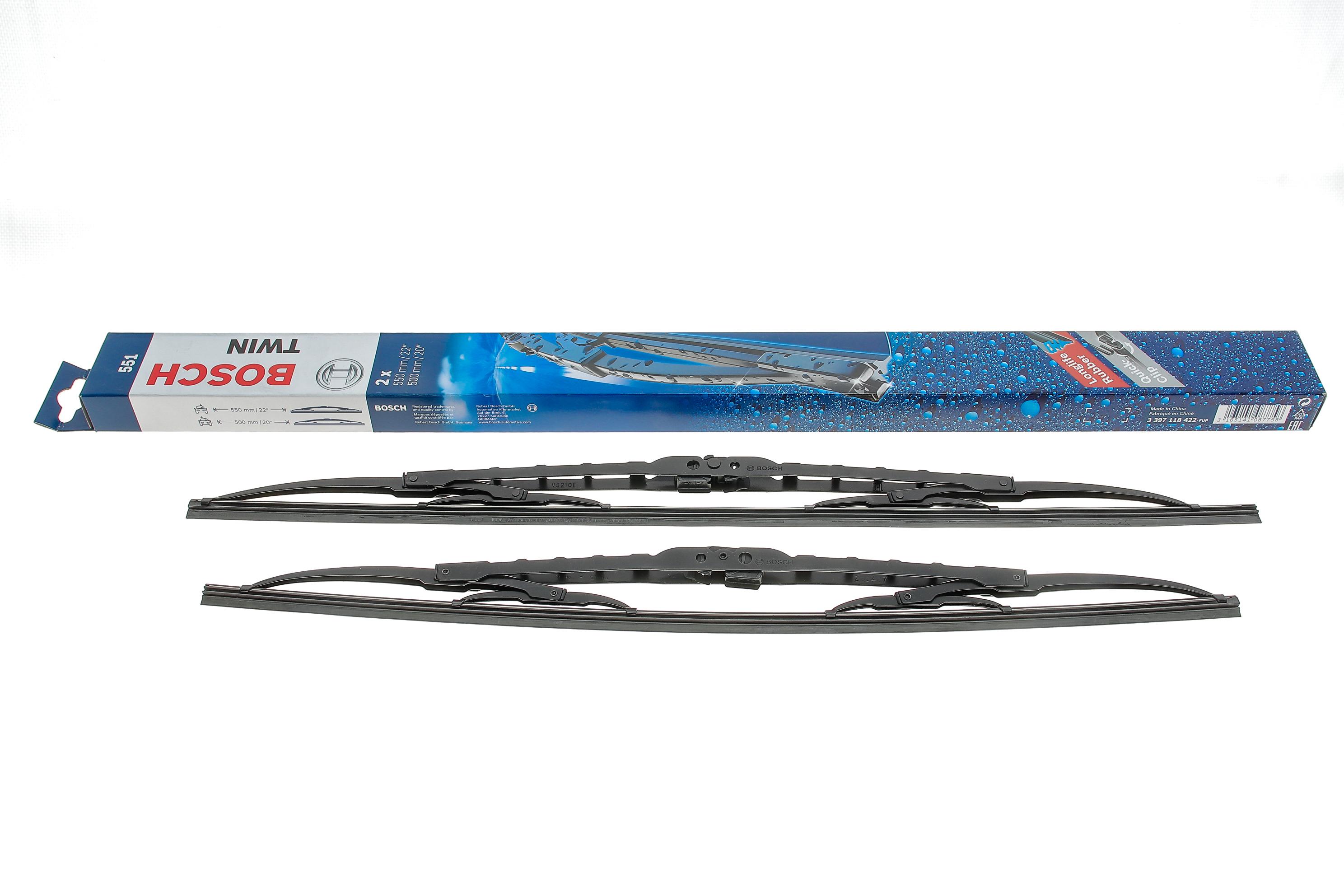 Щітки склоочисника (550/500мм) Ford Connect 02- (Twin)