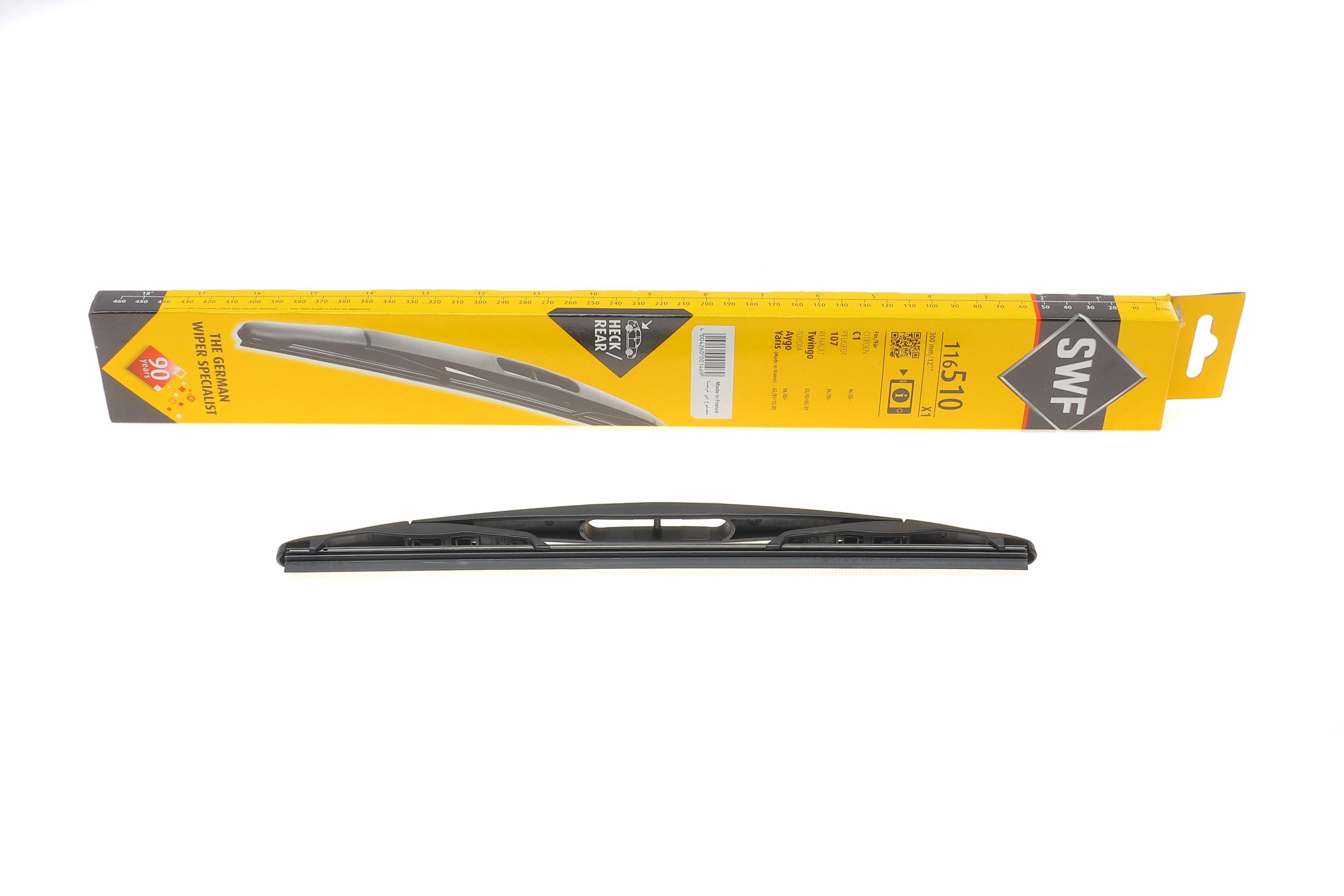 Щітка склоочисника (задня) (300mm) Citroen C1/Peugeot 107/2008 1.0-1.6 HDI 05-