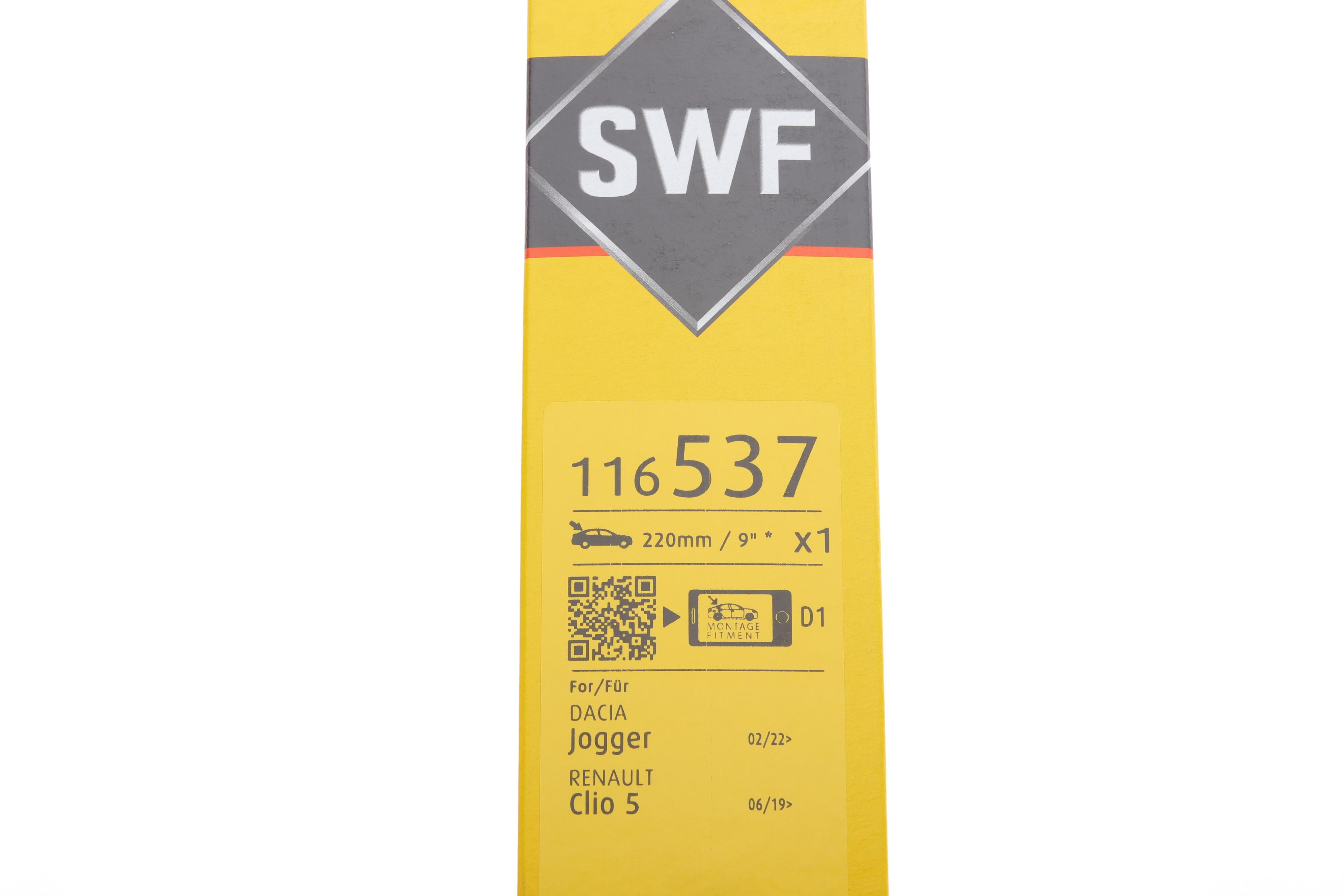 Щітка склоочисника (задня) (220mm) Renault Clio V 19-