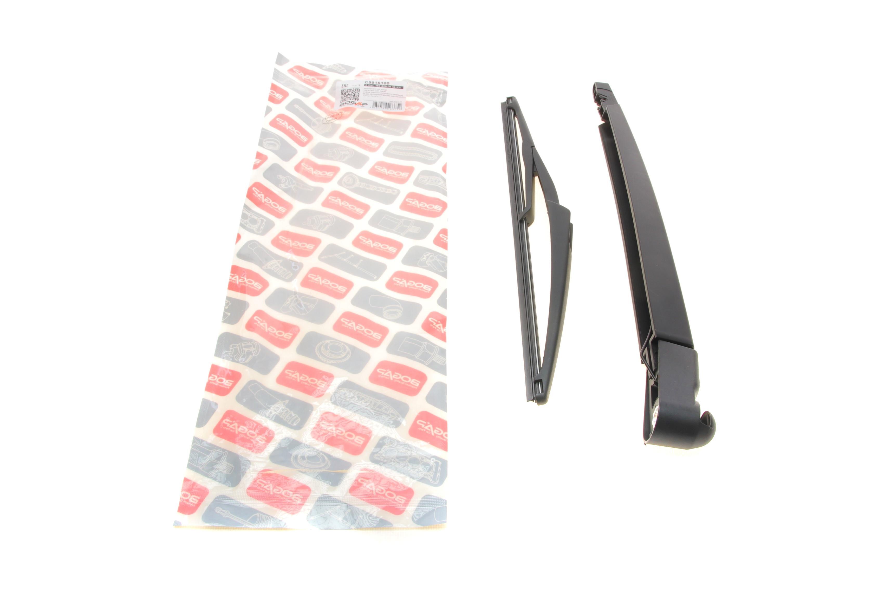 Важіль склоочисника (задній) MB A-class (W169) 04-12 (к-кт)