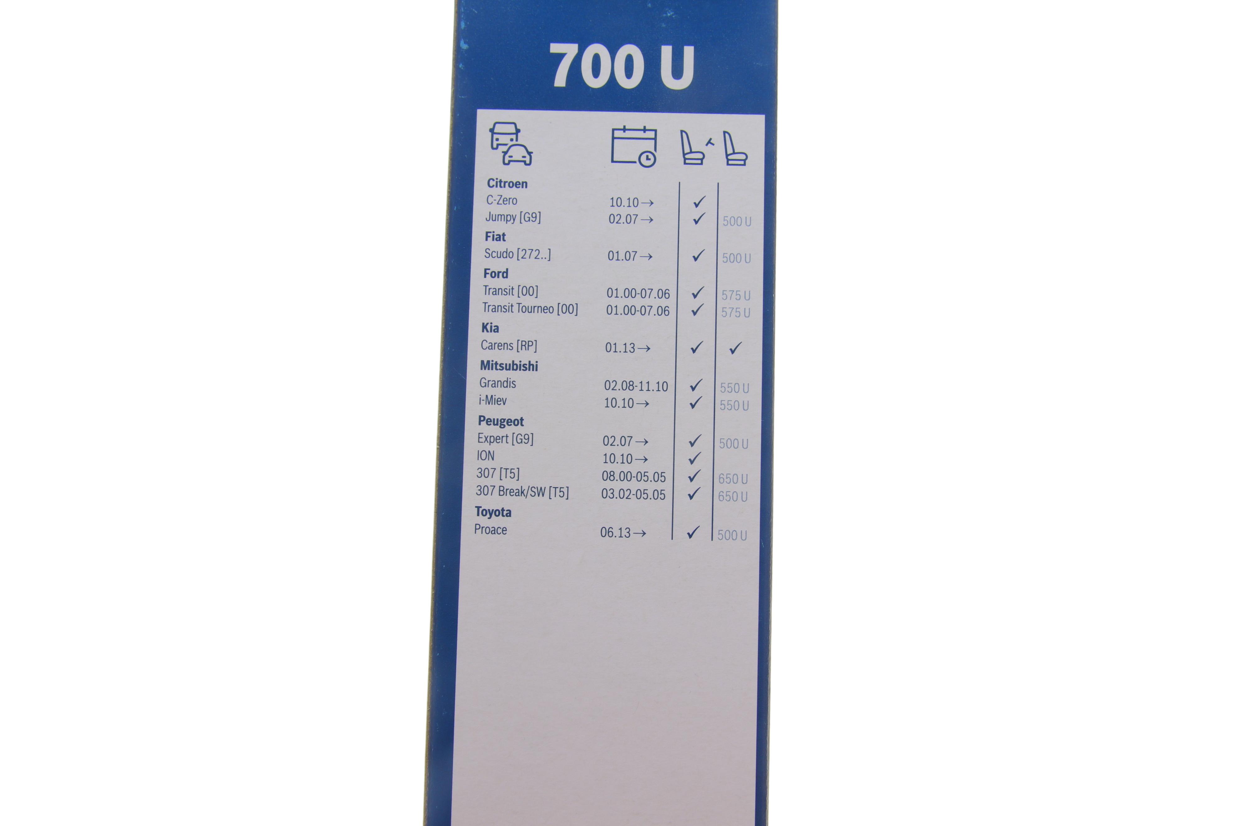 Щітка склоочисника (700mm) Ford Transit/Citroen Jumply 00-