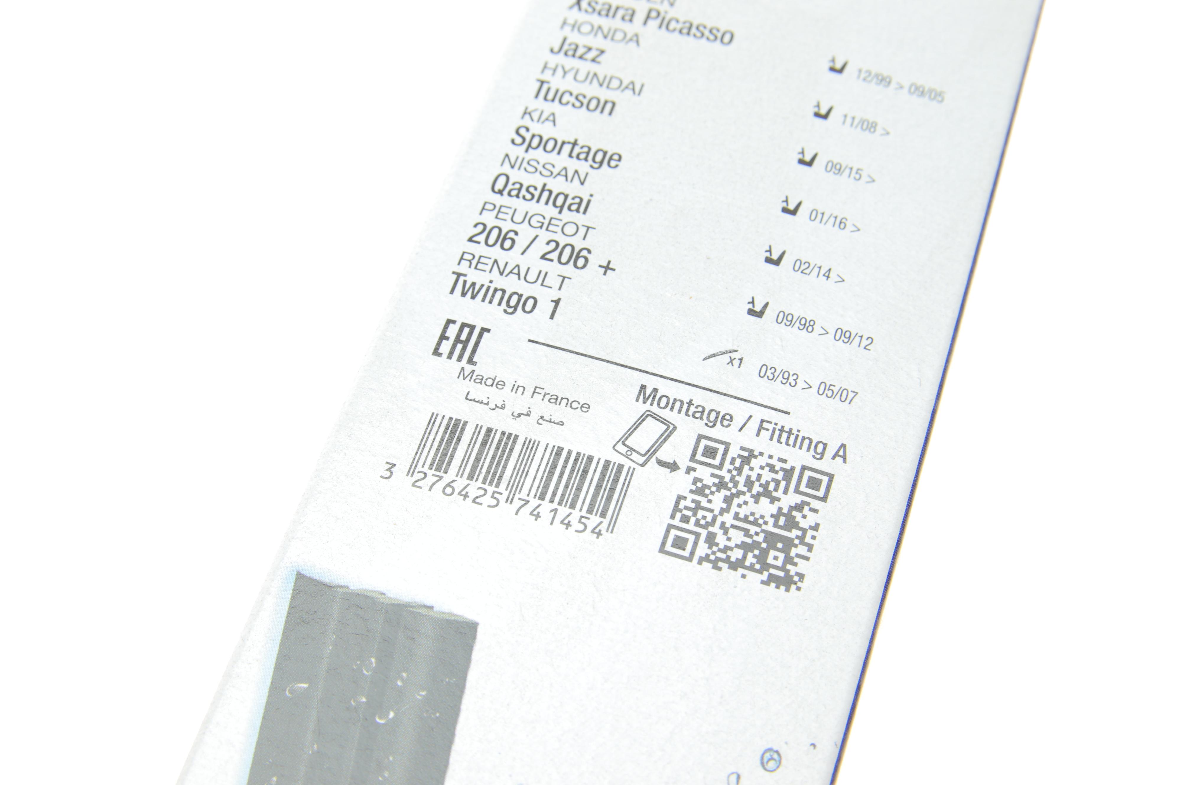 Щітка склоочисника (650mm) Opel Movano 2.3 CDTI/Renault Master 2.3 dCi 10-