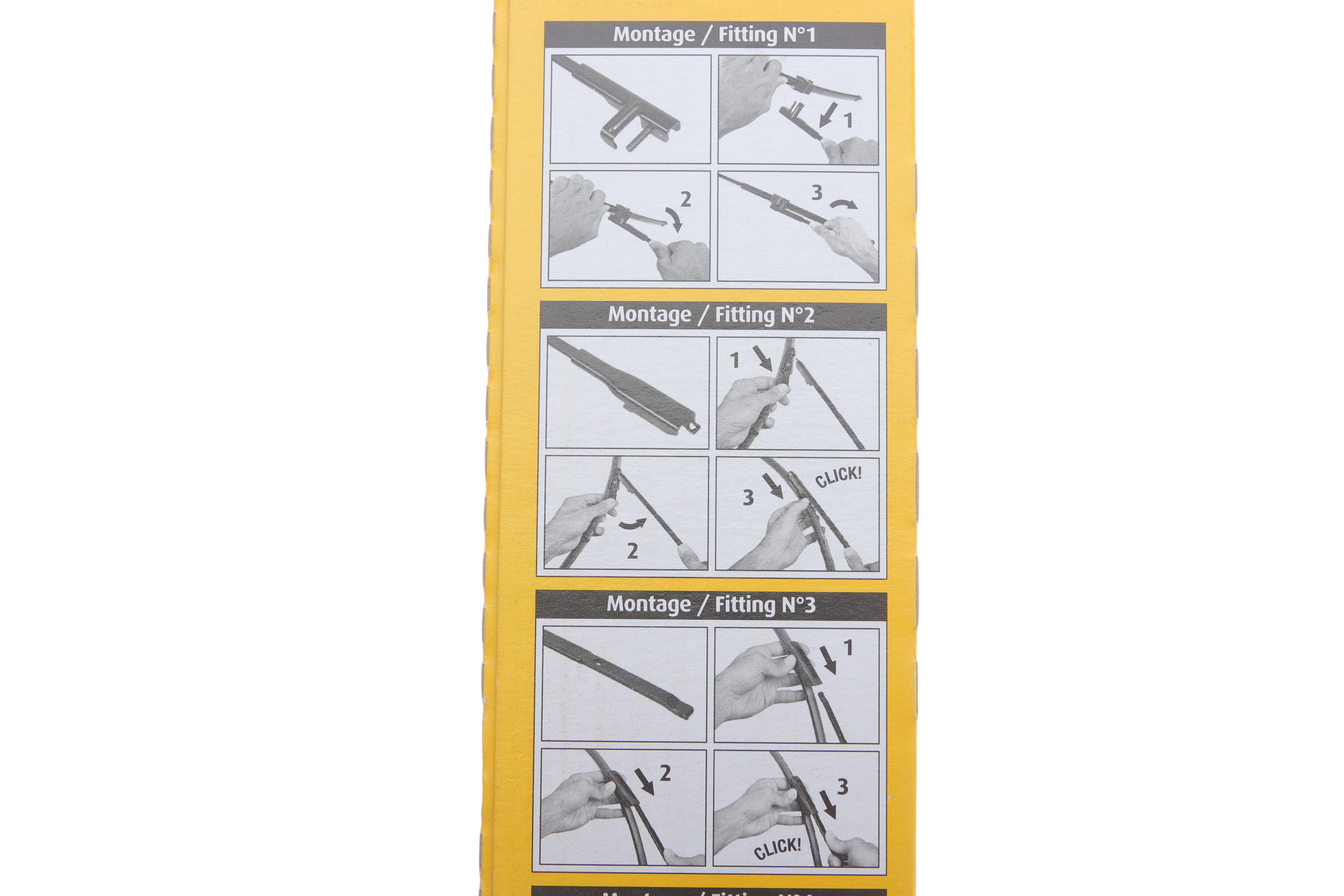 Щітки склоочисника (650/400mm) Opel Corsa 06-