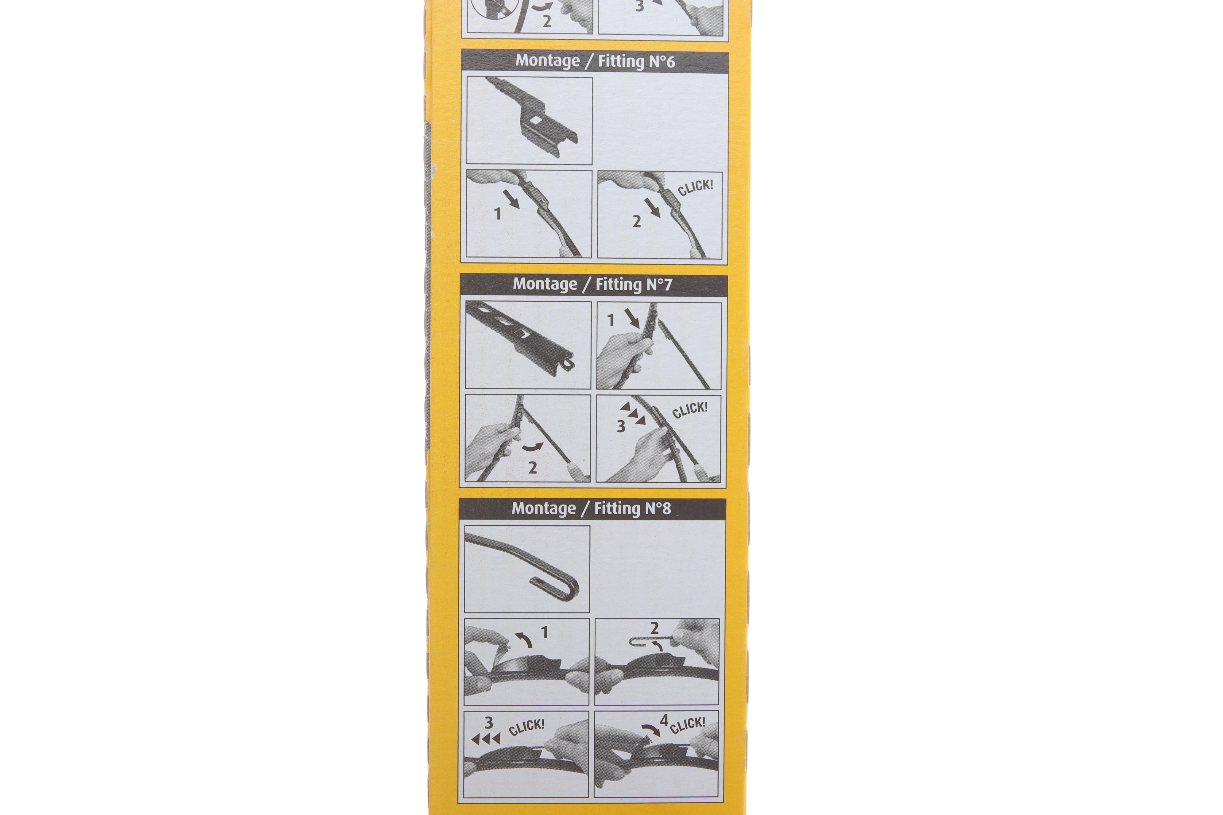 Щітки склоочисника (650/400mm) Opel Corsa 06-