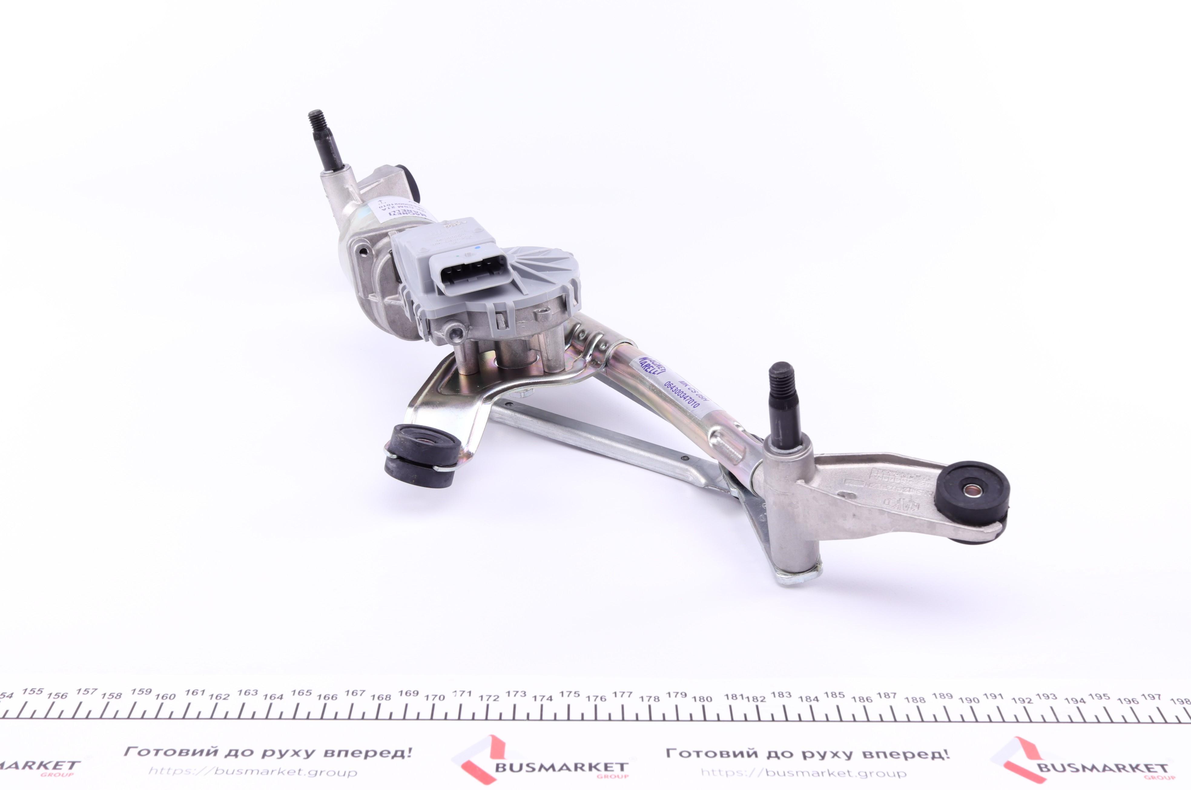 Механізм склоочисника (трапеція) Renault Megane II 02-09 (з моторчиком) (TGECS05H)