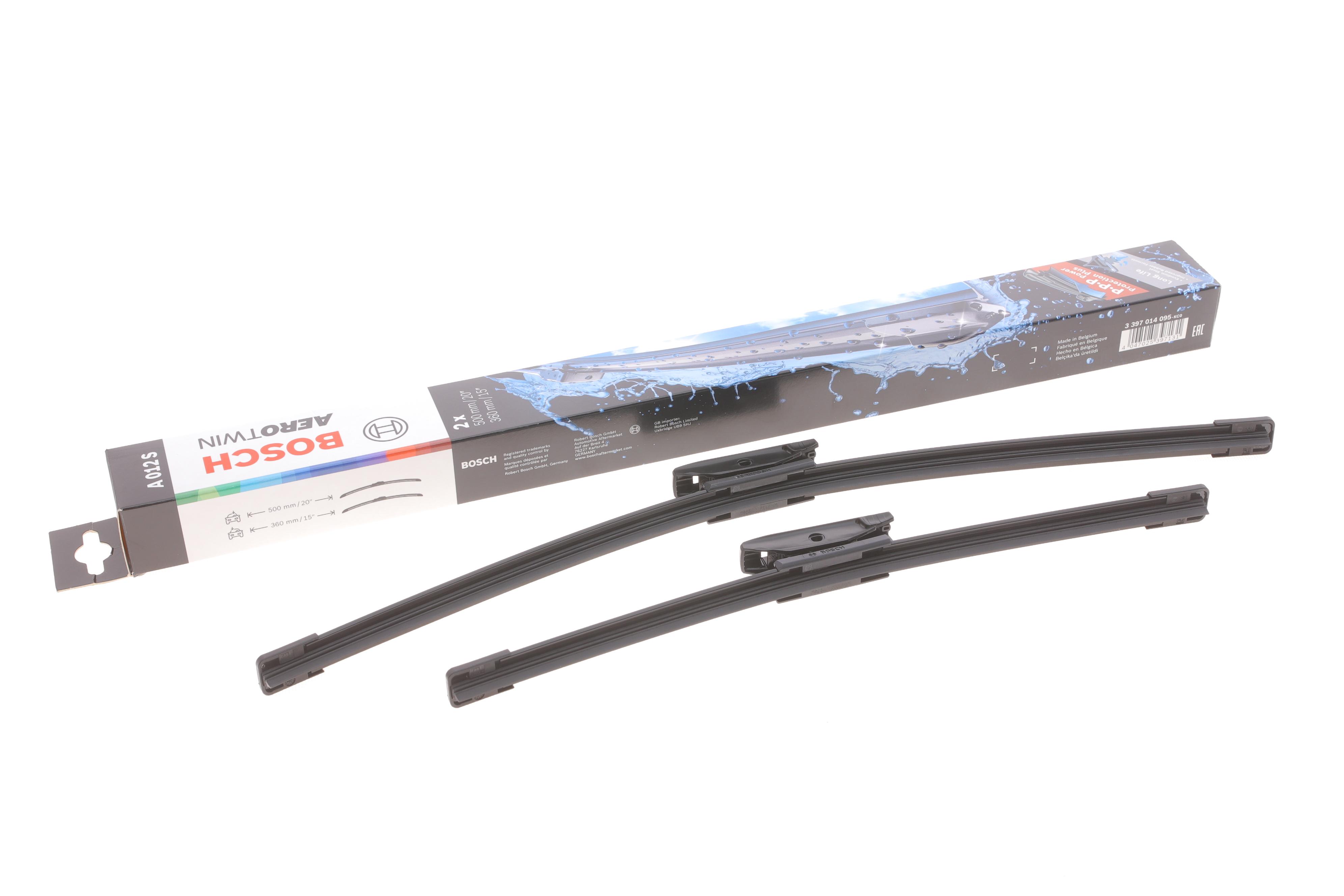 Щітки склоочисника (500/360mm) Renault Twingo III/Smart Forfour 14-