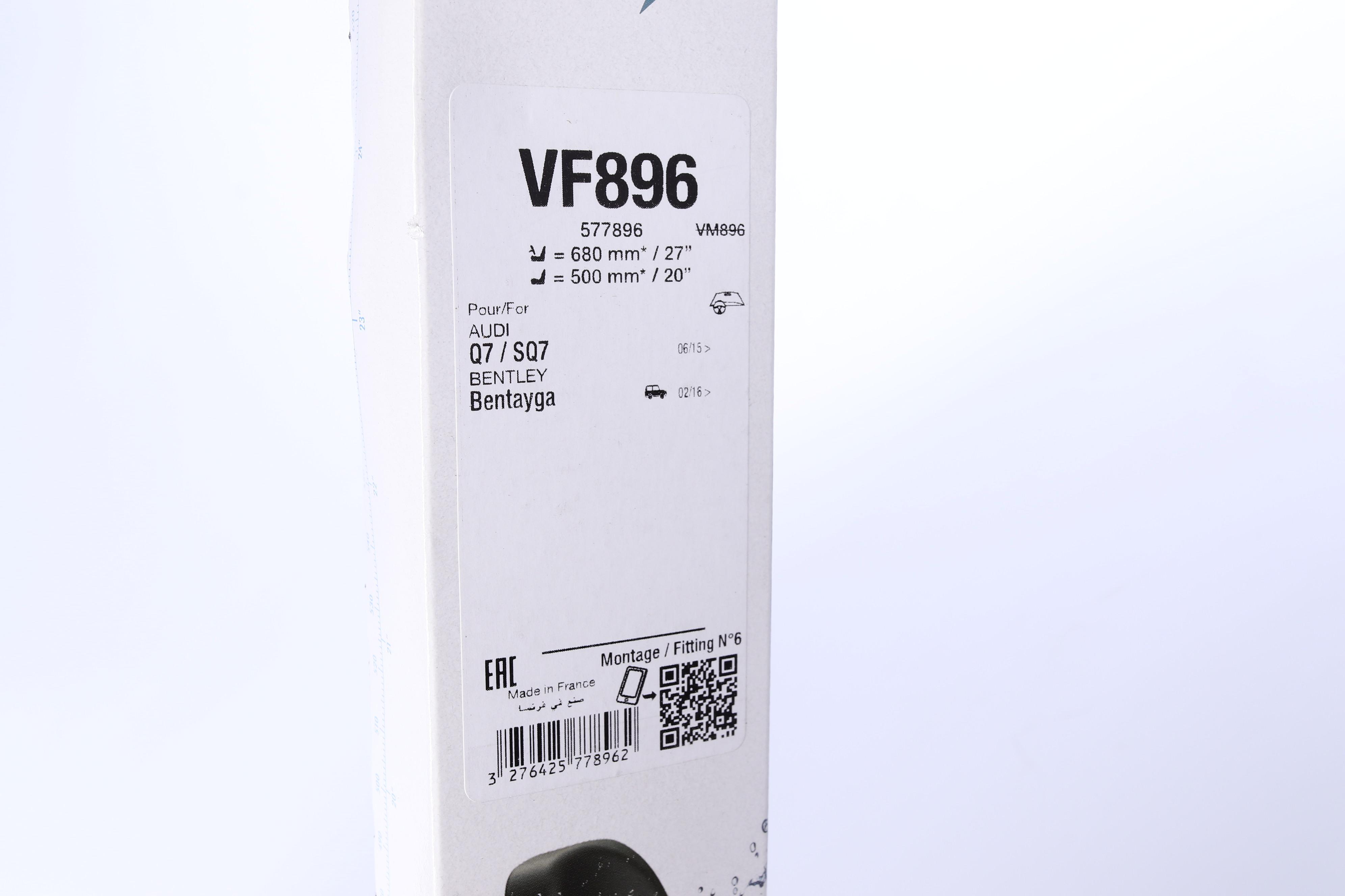 Щітки склоочисника (680/500мм) Audi Q7/Bentley Bentayga 15-