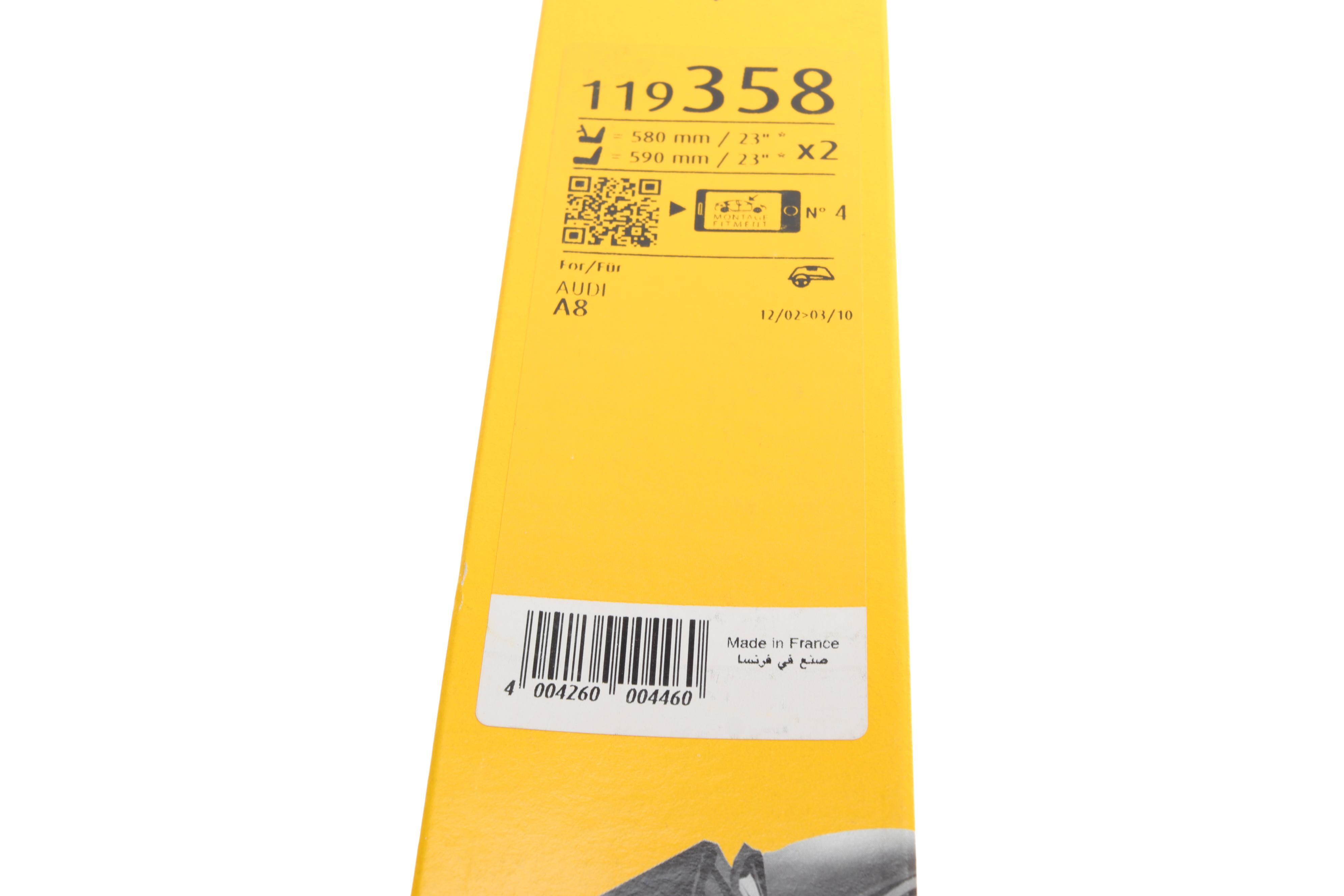 Щітки склоочисника (590/580мм) Audi A8 02-10