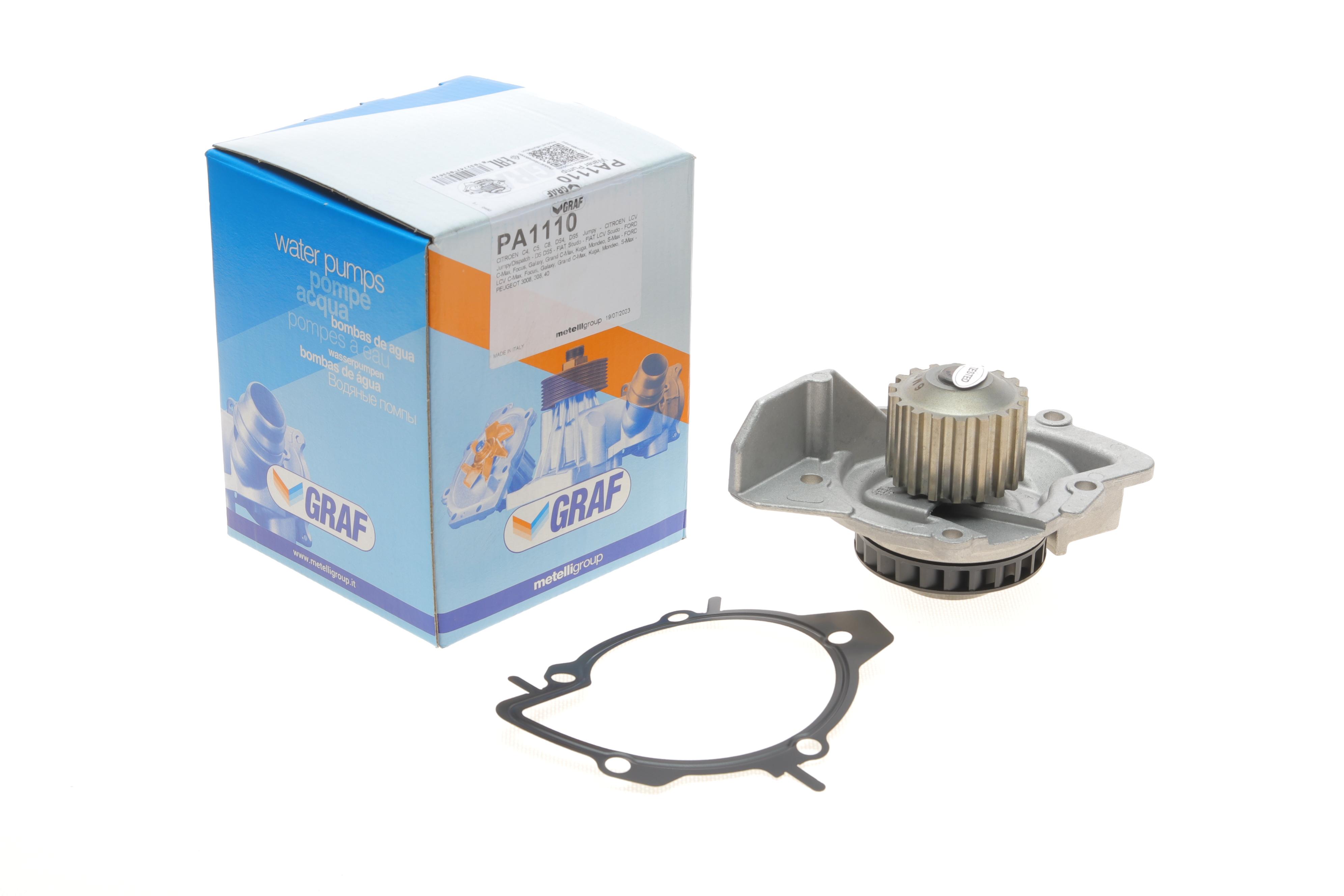 Помпа води Citroen C4/C5/C8/Jumpy/Fiat Scudo/Peugeot 308/407/Ford Focus 2.0HDI 06- (18z)(B/B)(24лоп)