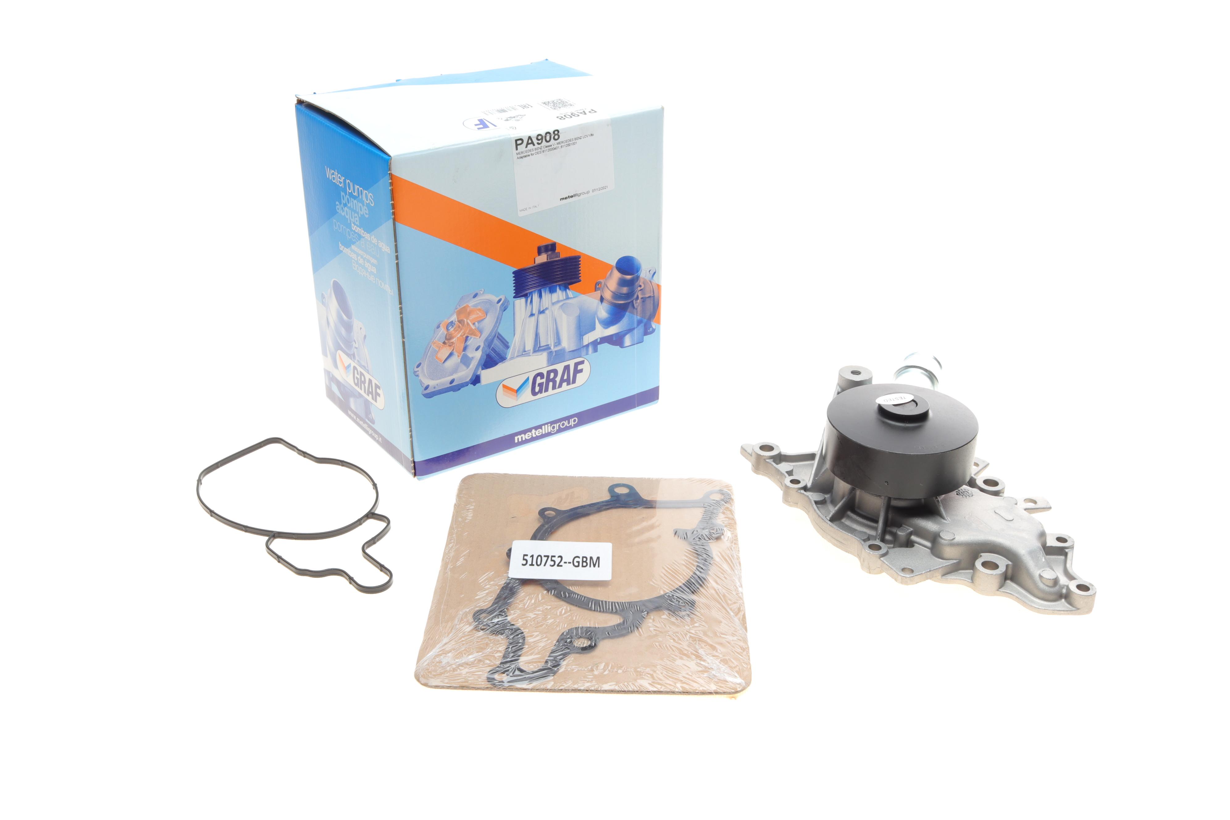 Помпа води MB Vito (W638) 2.2CDI 99-03 (B/B) (6 лоп)