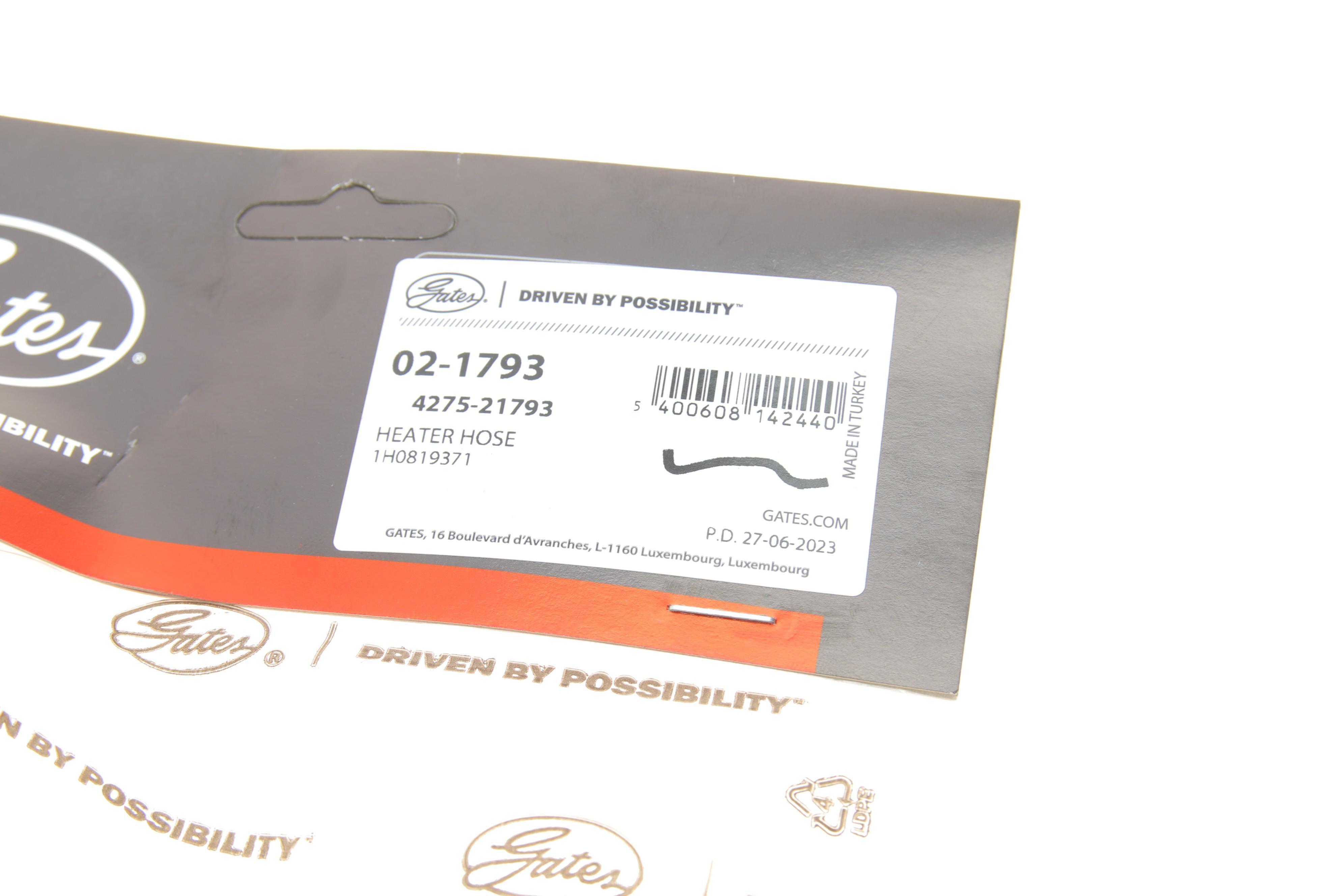 Патрубок радіатора VW Caddy II 1.9 D 95-04 (теплообмінника)