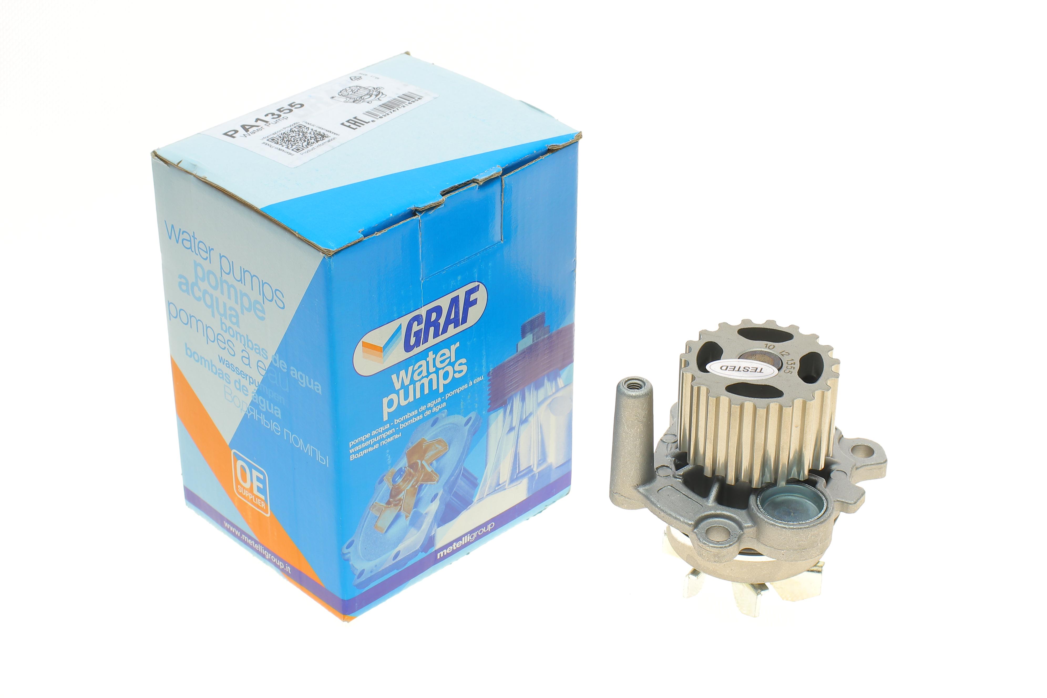 Помпа води Audi A3-A6/Seat/Skoda/VW Golf/Passat 1.9-2.0TDI (19z)(R/B)(7 лоп)(h шківа=34mm/d ім=64mm)