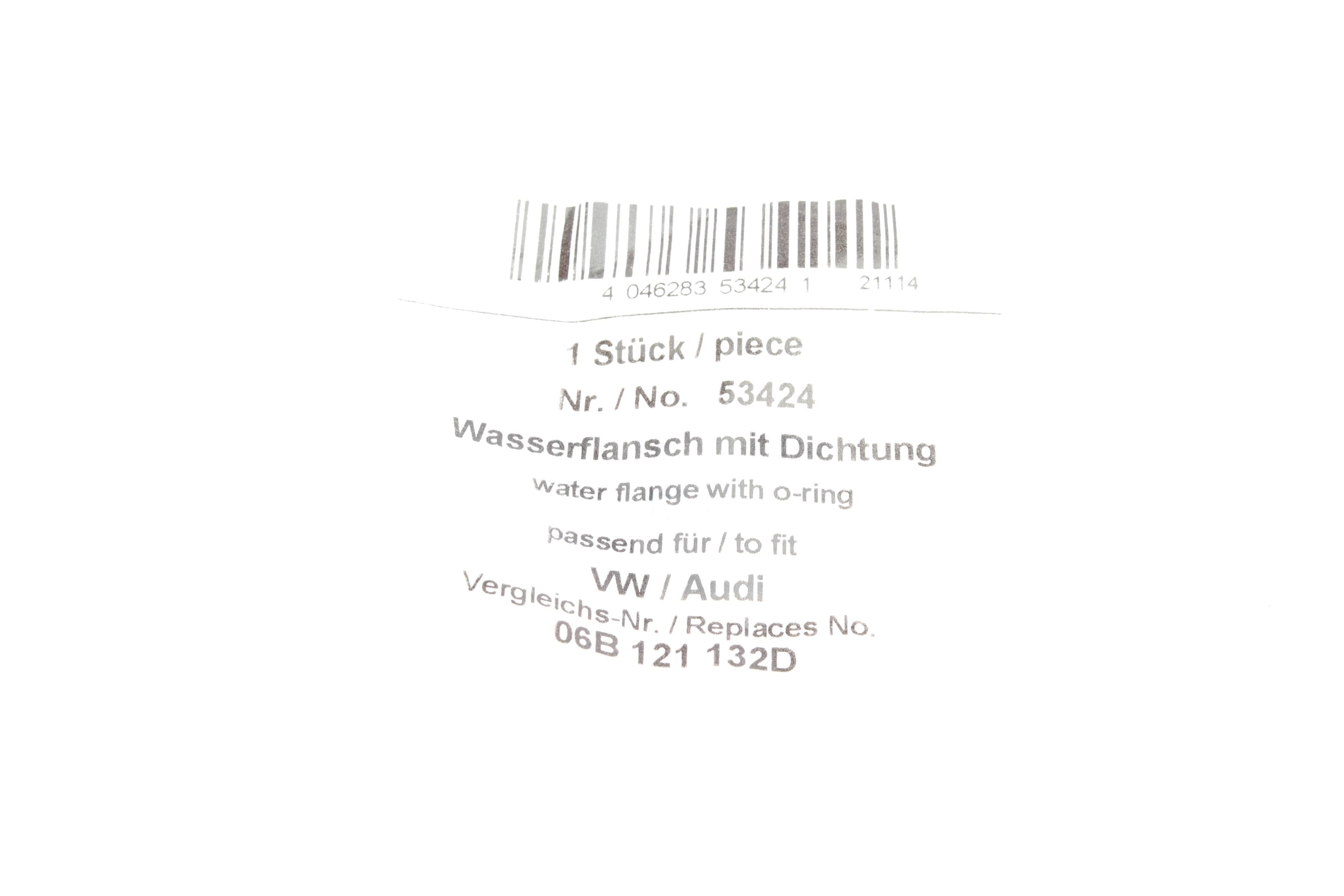 Фланець системи охолодження Audi A6/VW Passat 2.0 00-08