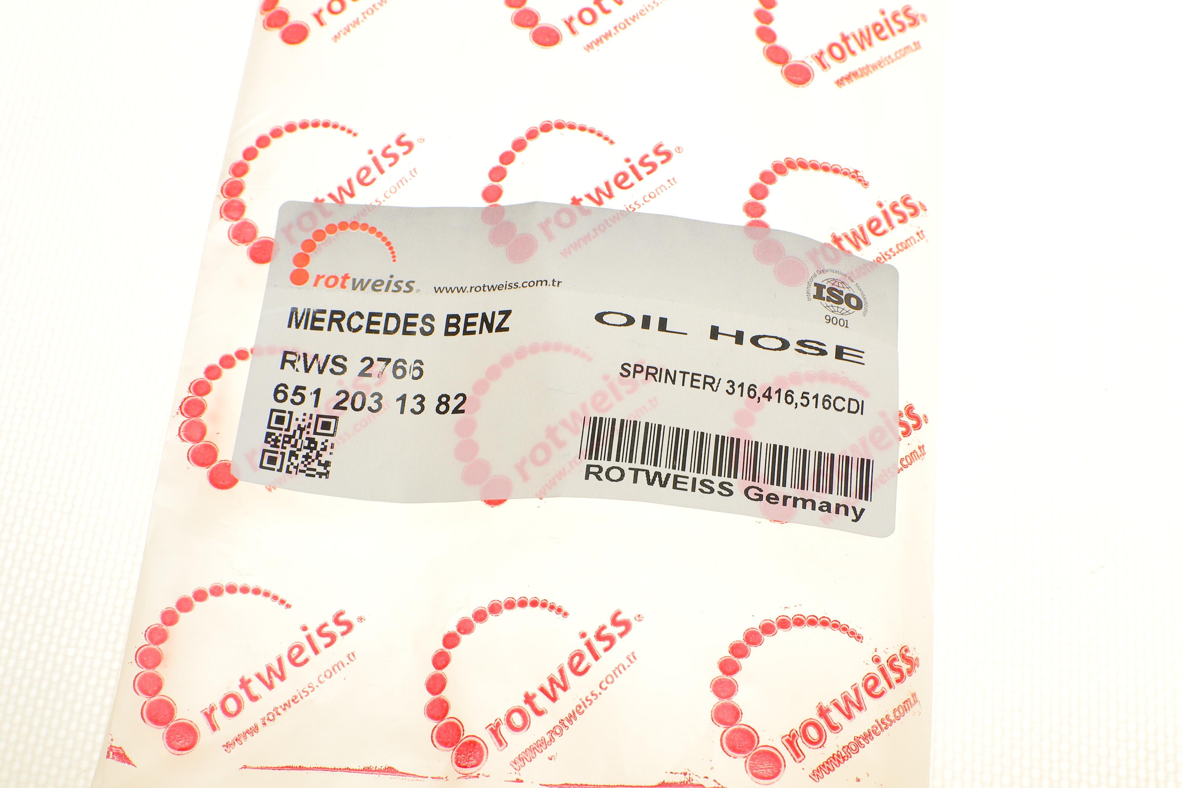 Патрубок системи охолодження MB Sprinter (W906) 2.2CDI 06- (OM651)