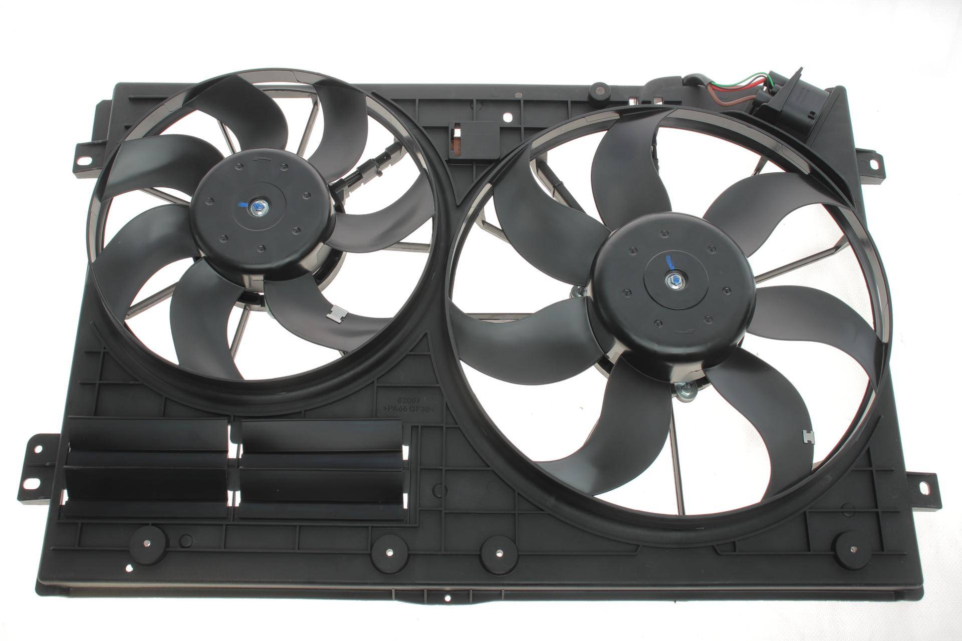 Вентилятор радіатора VW Caddy 1.9/2.0TDI 295mm (з дифузором)