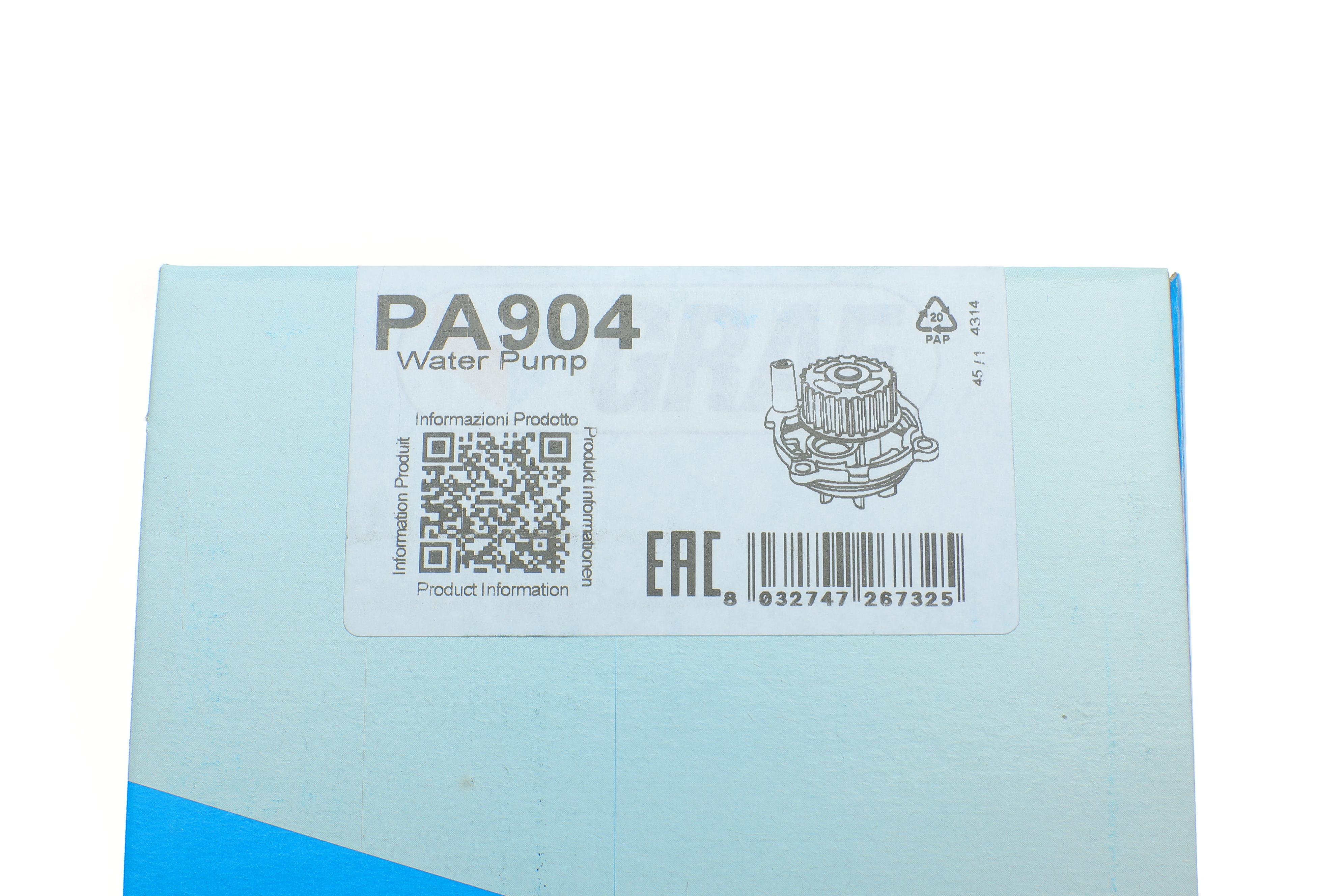 Помпа води Audi/Seat/Skoda Octavia/VW Caddy/Golf/Passat 1.6/E-Power/1.8/2.0/FSI 96- (23z)(R/B)(7лоп)