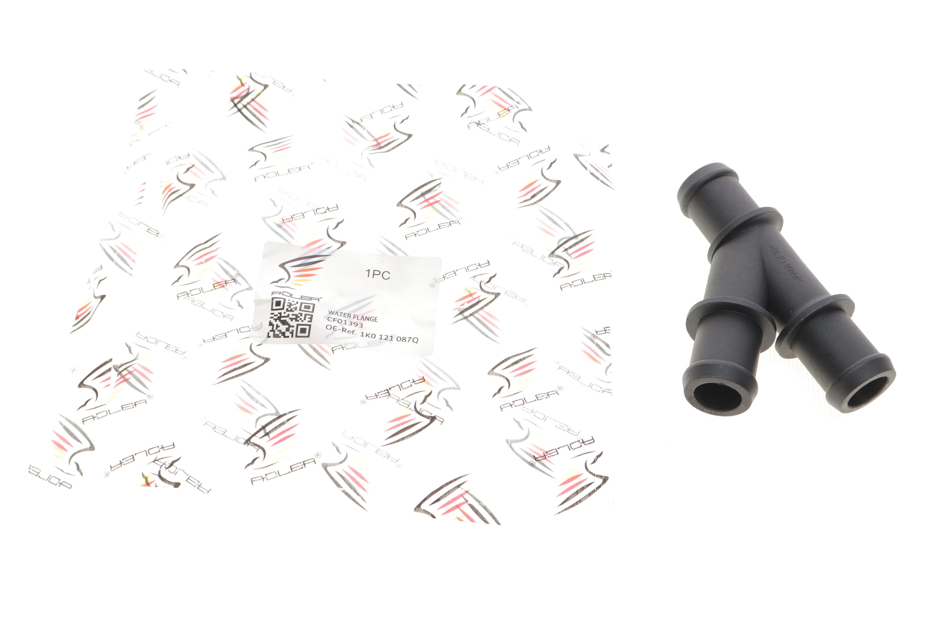 Фланець системи охолодження VW Caddy IV 1.0-1.4 TSI 15-