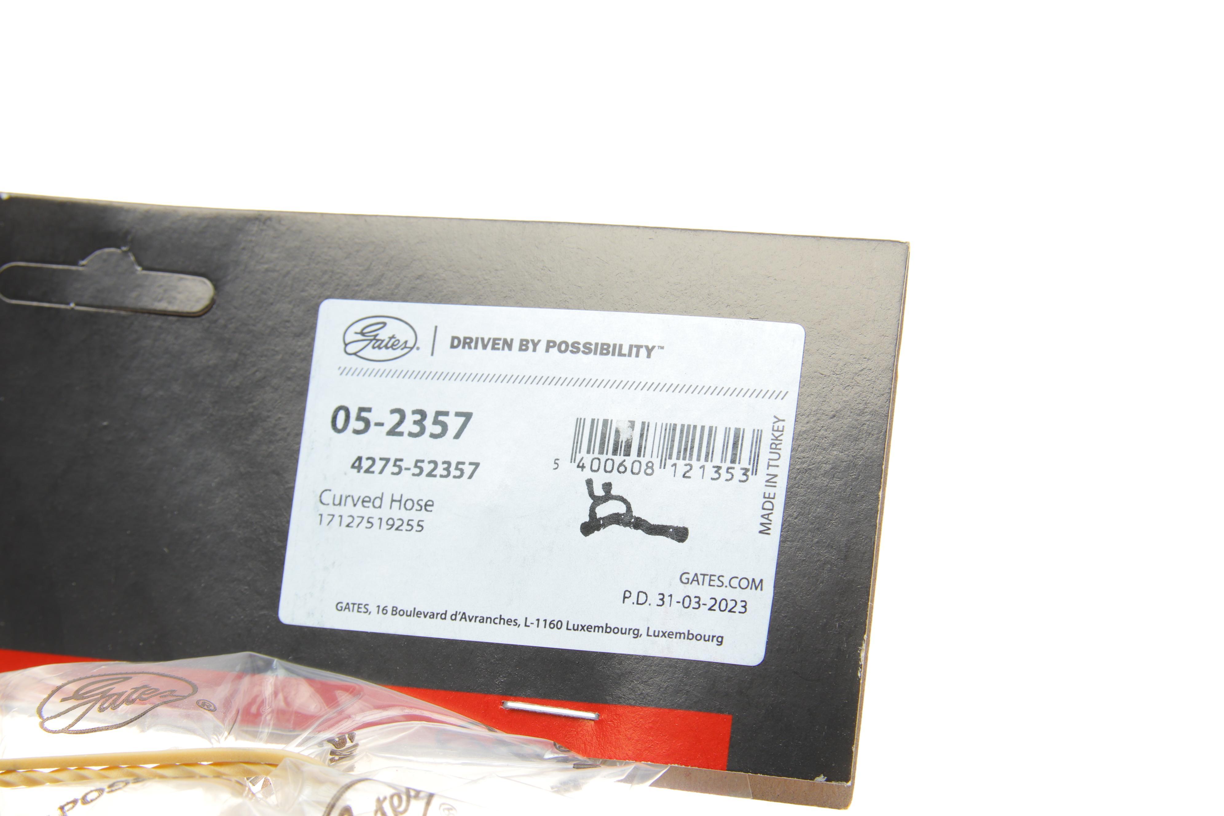 Патрубок радіатора (верхній/L) BMW 5 (E60) 00-05 M54 (К-кт в зборі)