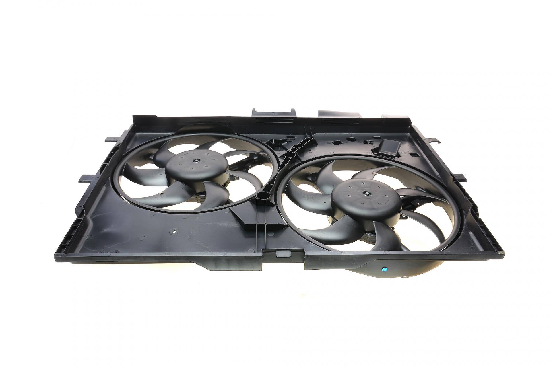 Вентилятор радіатора (електричний) Fiat Ducato 2.2/2.3/3.0D 06- (з дифузором)