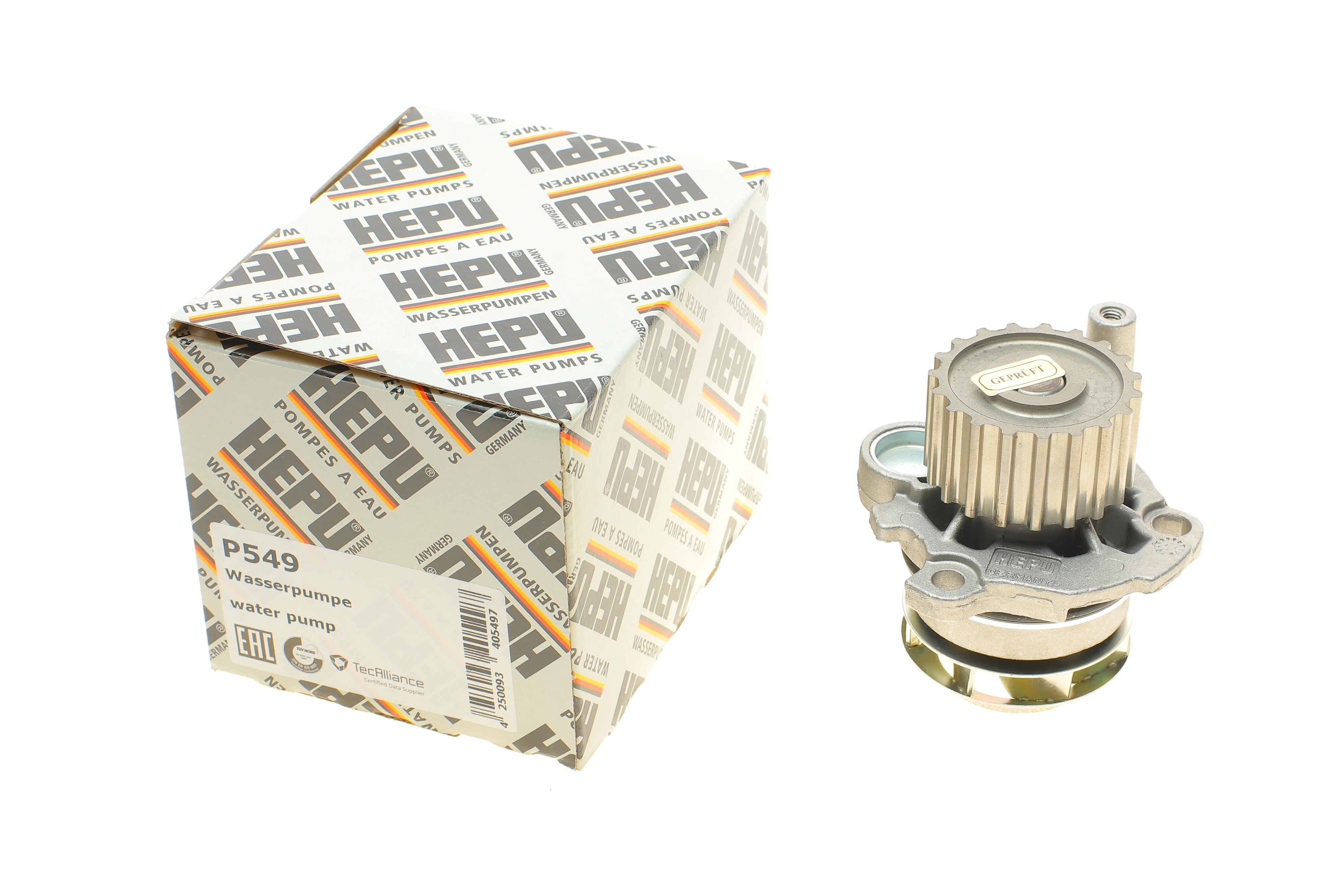 Помпа води VW Caddy 1.9TDI/SDI (AYQ) 96-04/Golf IV/Skoda Octavia (19z)