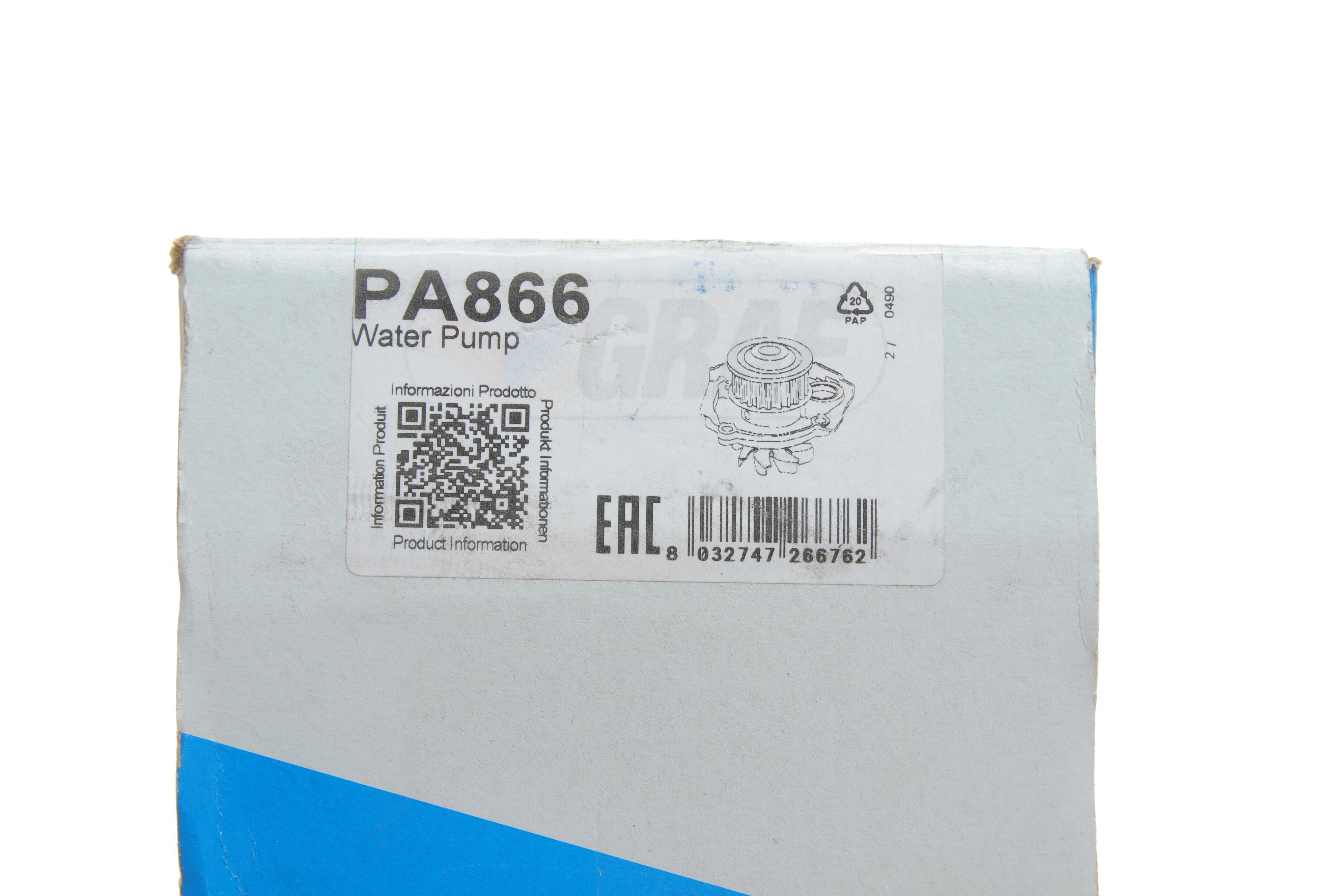 Помпа води Fiat Doblo/Panda/Punto/Bravo/Stilo 1.2/1.4 01- (23z) (B/B) (8 лоп.) (метал.імпеллер)