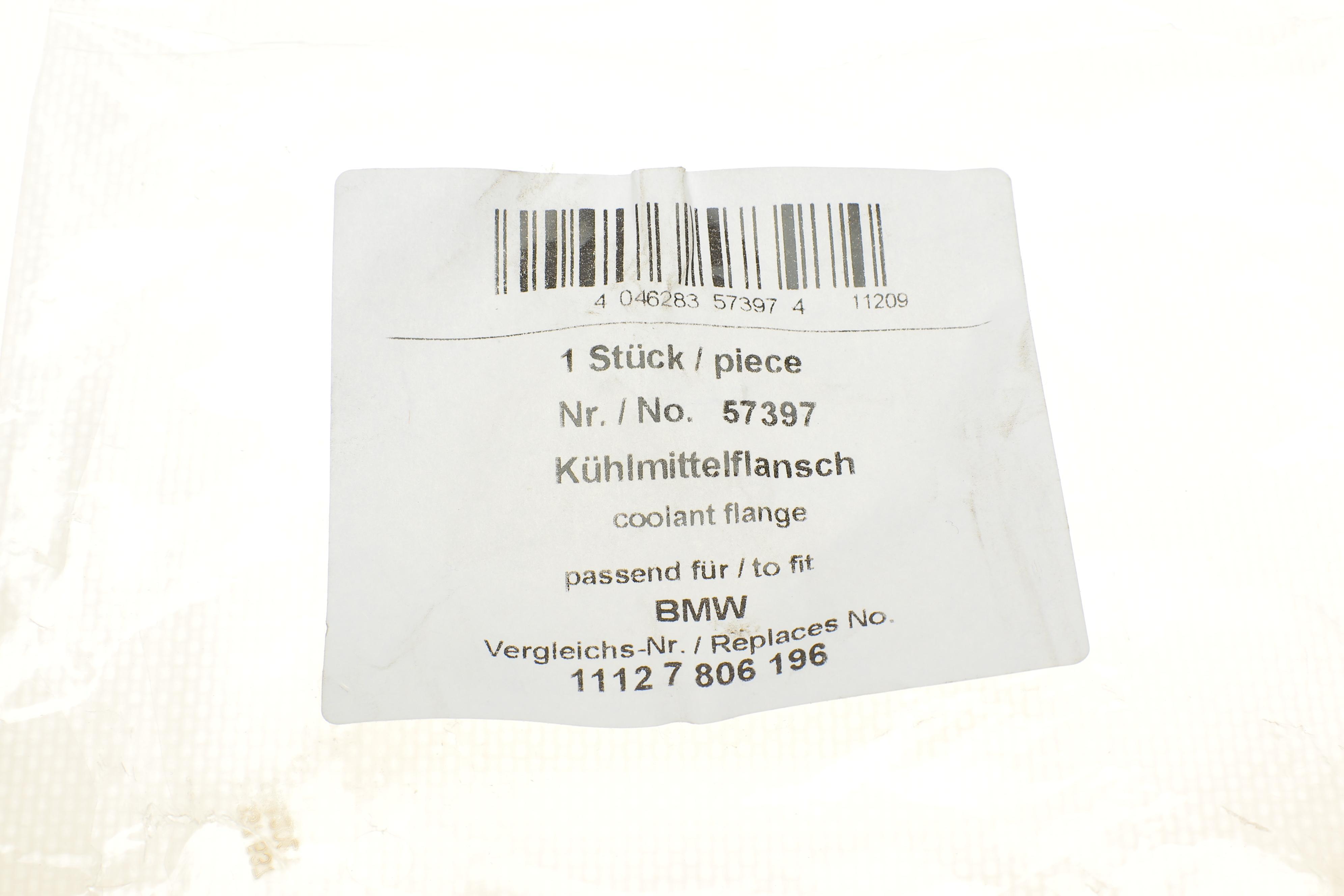 Фланець системи охолодження BMW 3 (E46/E90)/5 (E39/E60) 2.0-3.0d 95-11 (M47/M57)