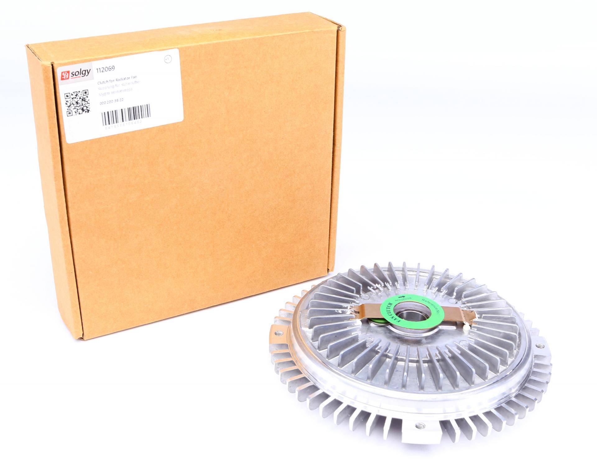 Муфта вентилятора MB Sprinter/Vario OM602 (4 отв.)