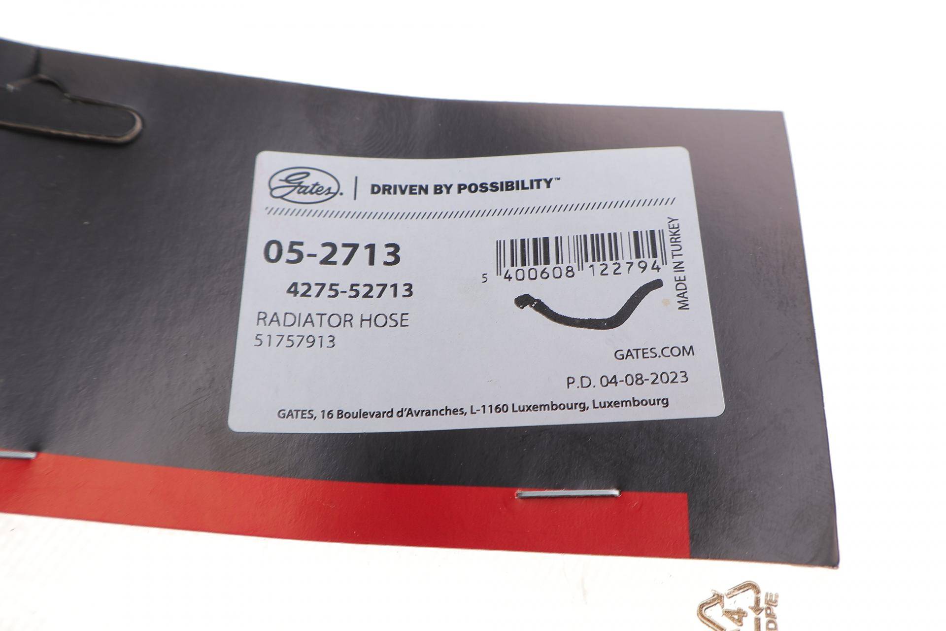 Патрубок радіатора (верхній) Fiat Doblo 1.3D Multijet 05-