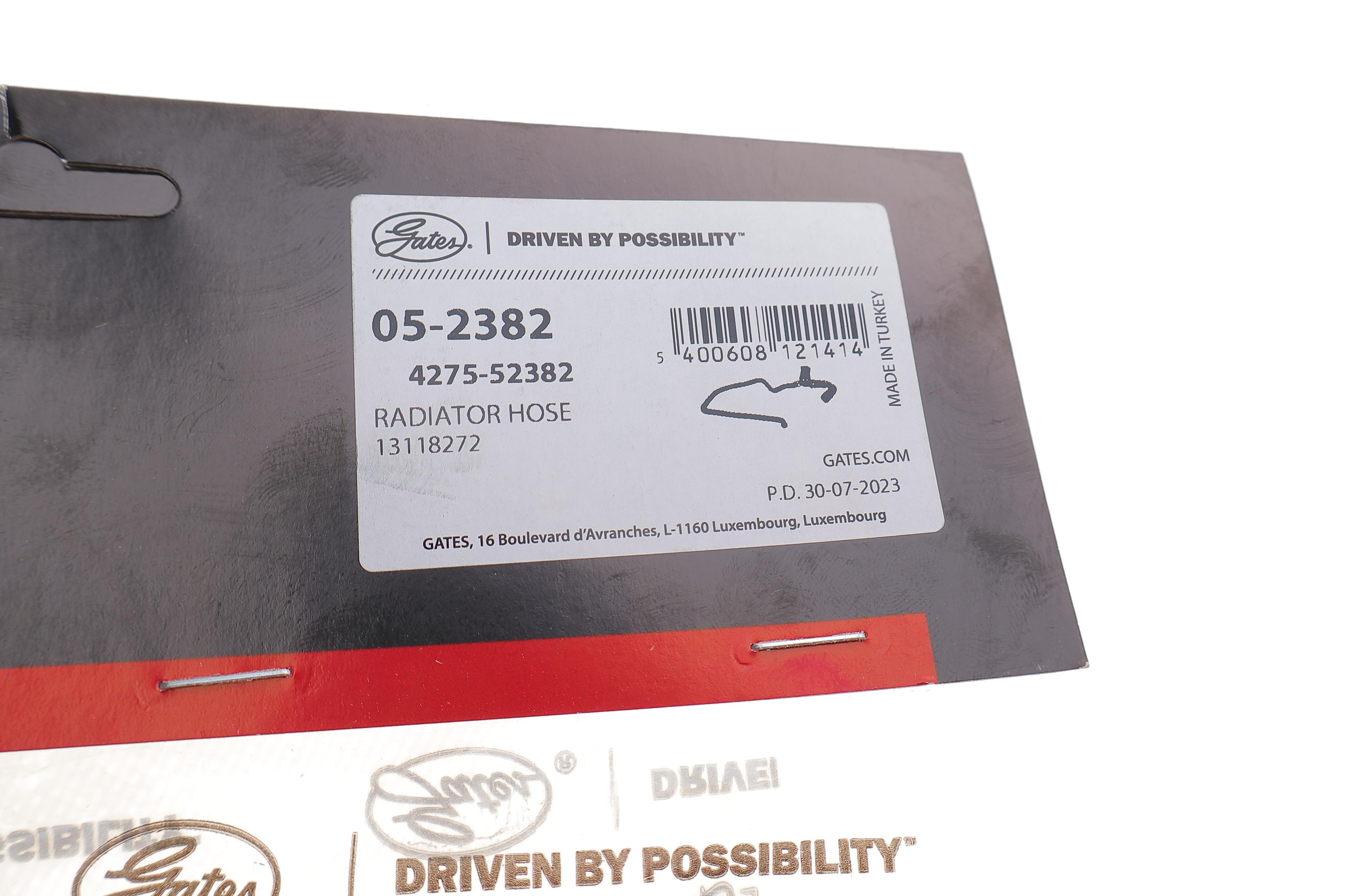 Патрубок радіатора (нижній) Opel Astra/Zafira 1.6/1.8 00-