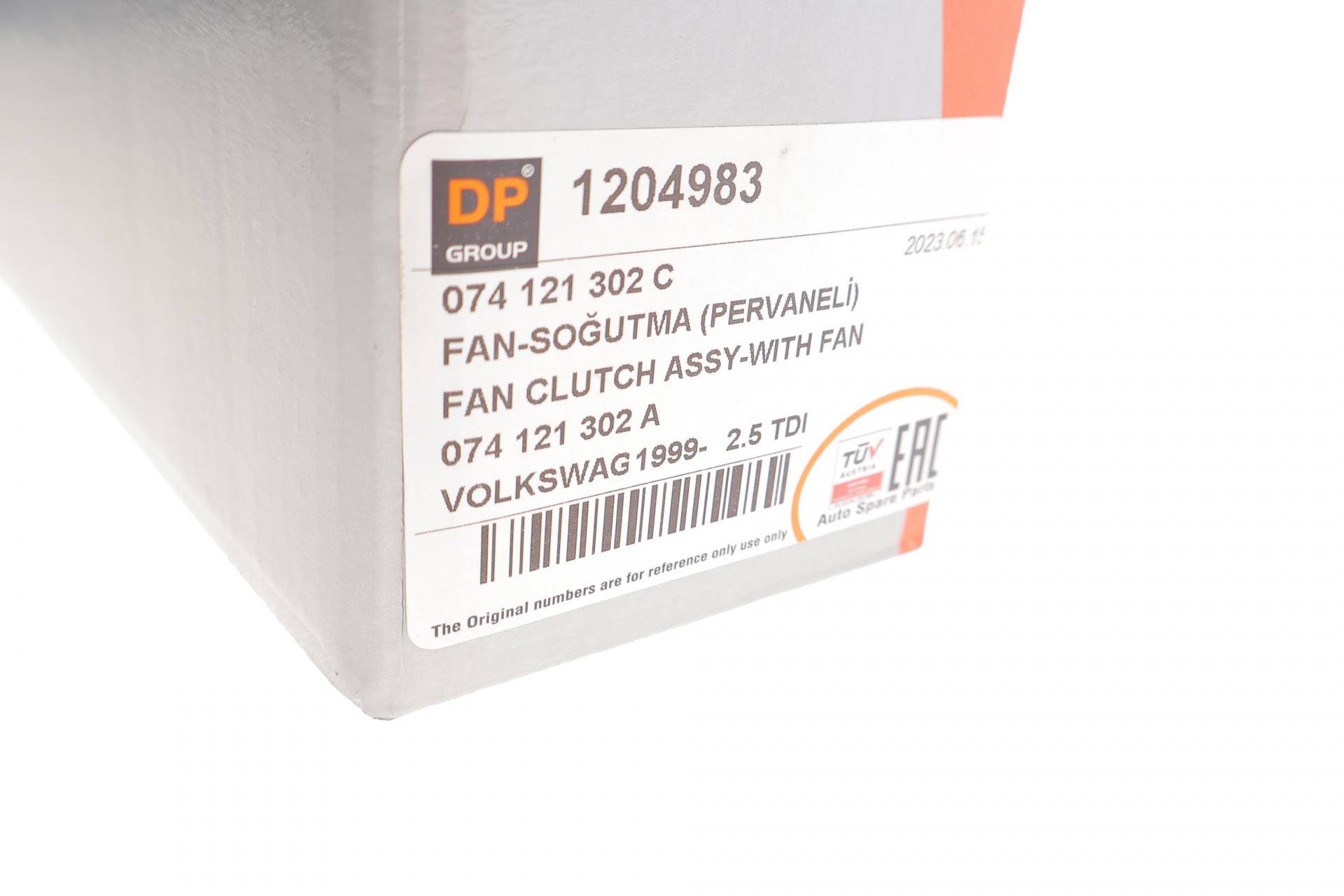 Муфта вентилятора VW LT 2.5TDI 96-