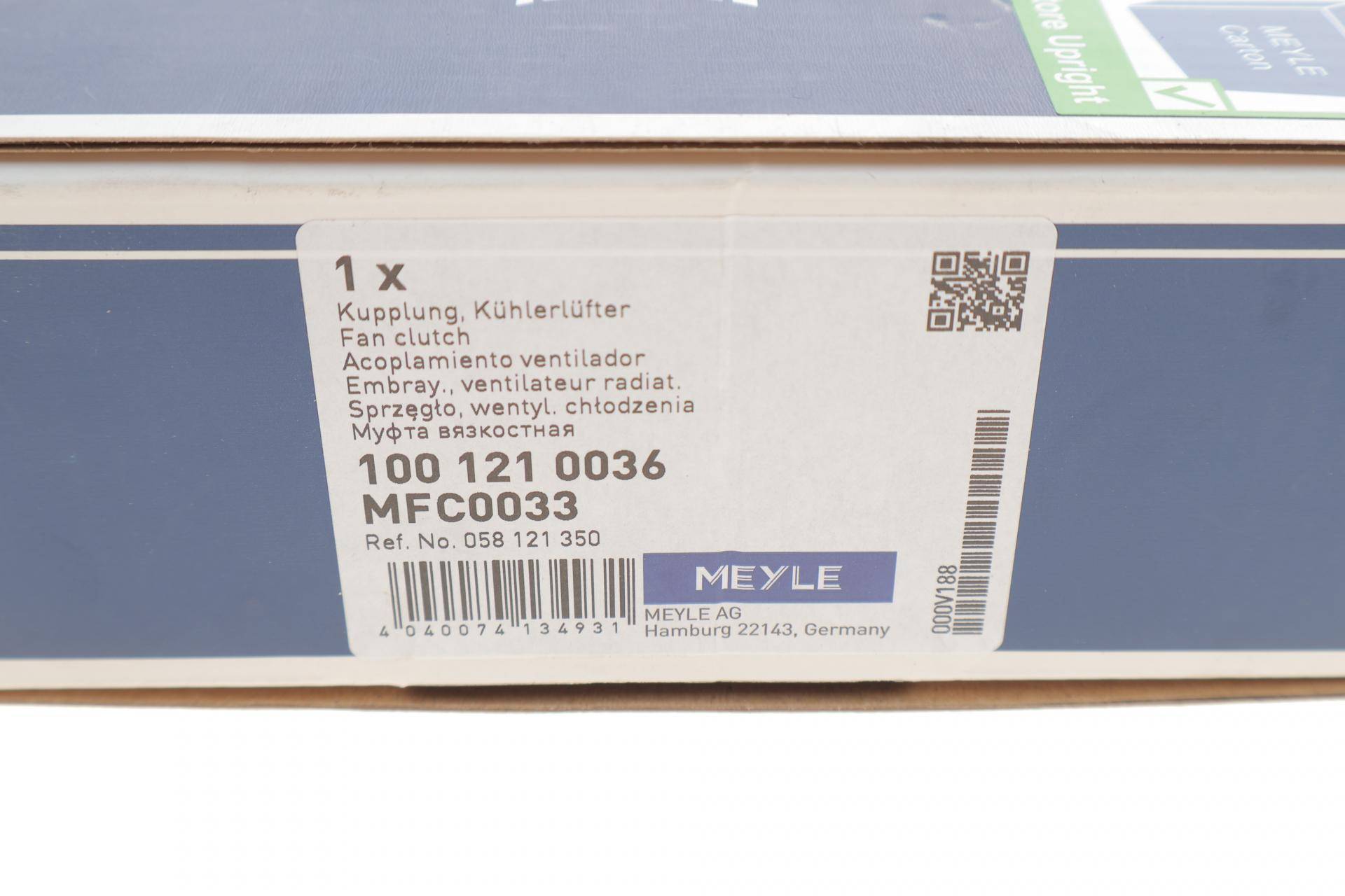 Муфта вентилятора Audi A6/VW Passat 1.9TDI 96-