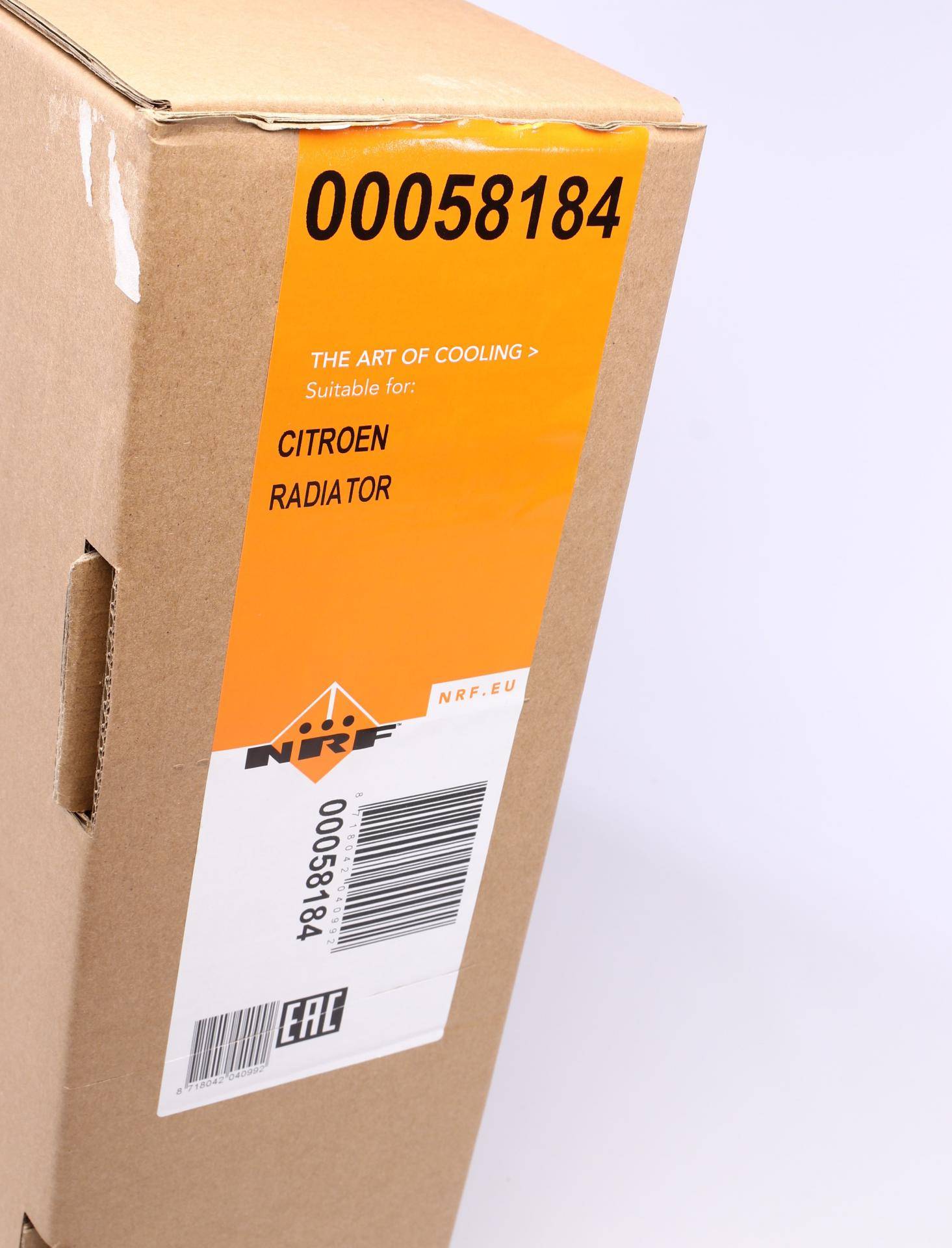 Радіатор охолодження Citroen Xsara 1.4-1.8i 97-05 (МКПП/-AC)