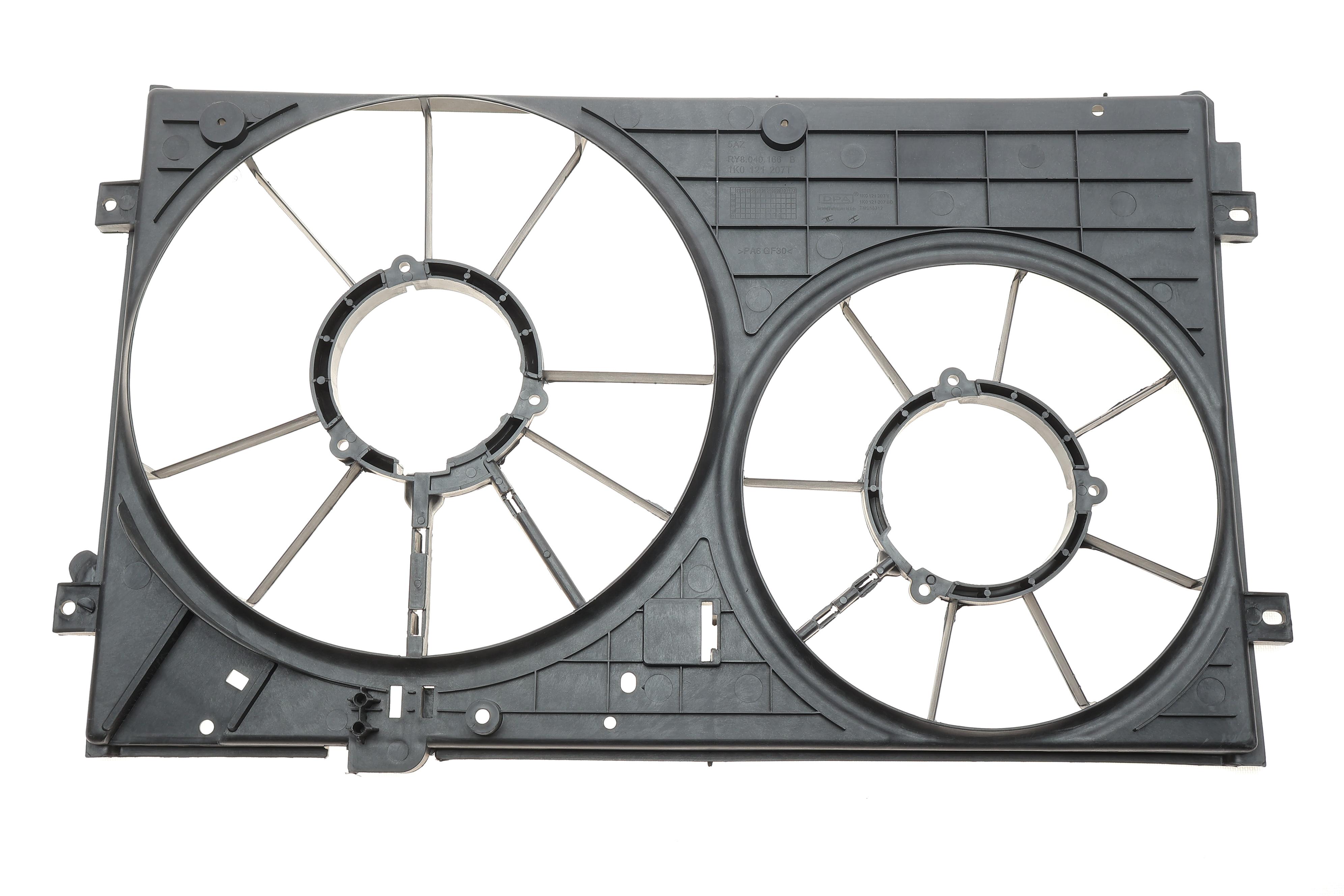 Дифузор радіатора VW Caddy III/IV 04-20