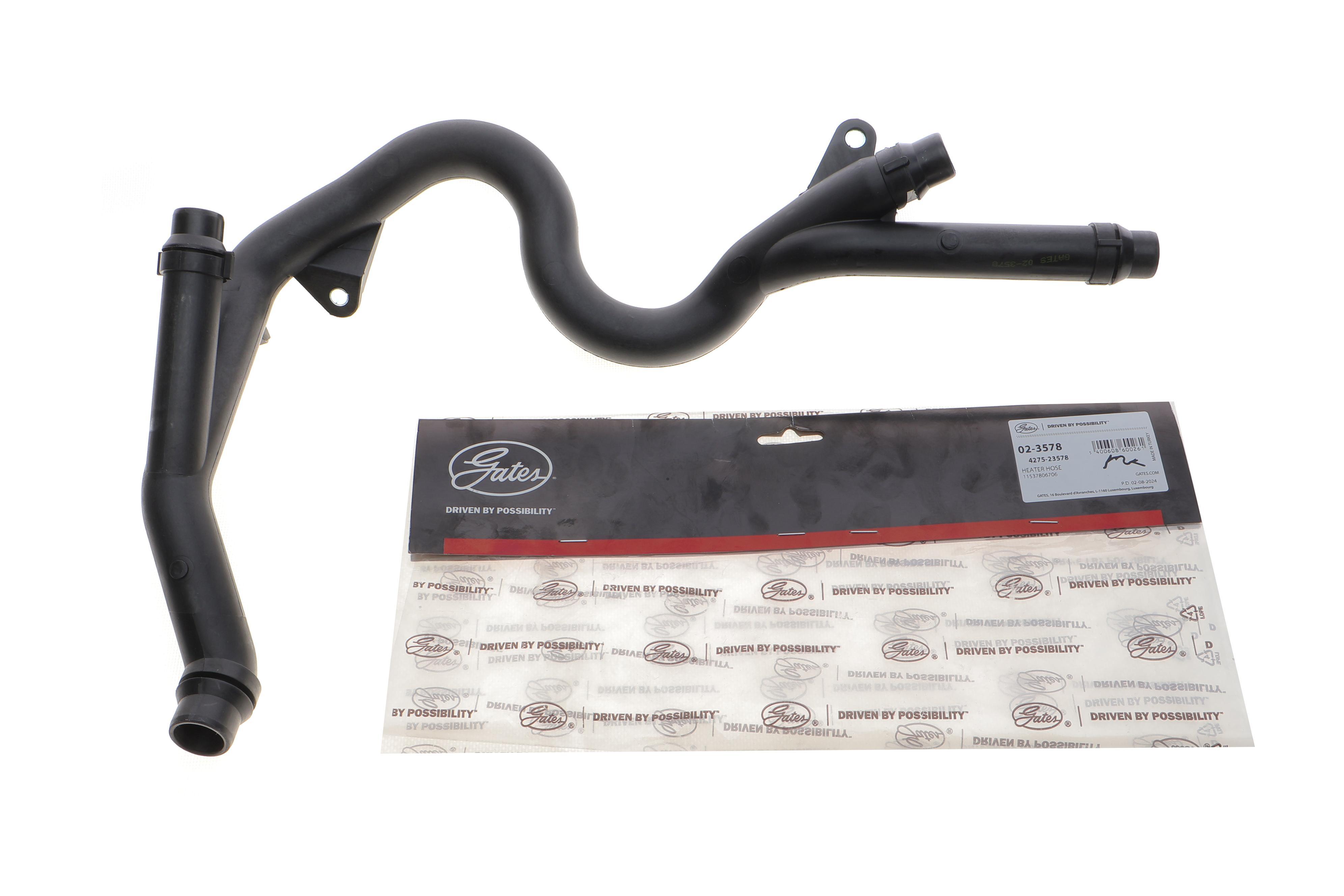 Патрубок системи охолодження BMW 5 (E60)/7 (E65/E66/E67) 2.0-6.0 01-10 N43/N52/N53/M54/N62/N73