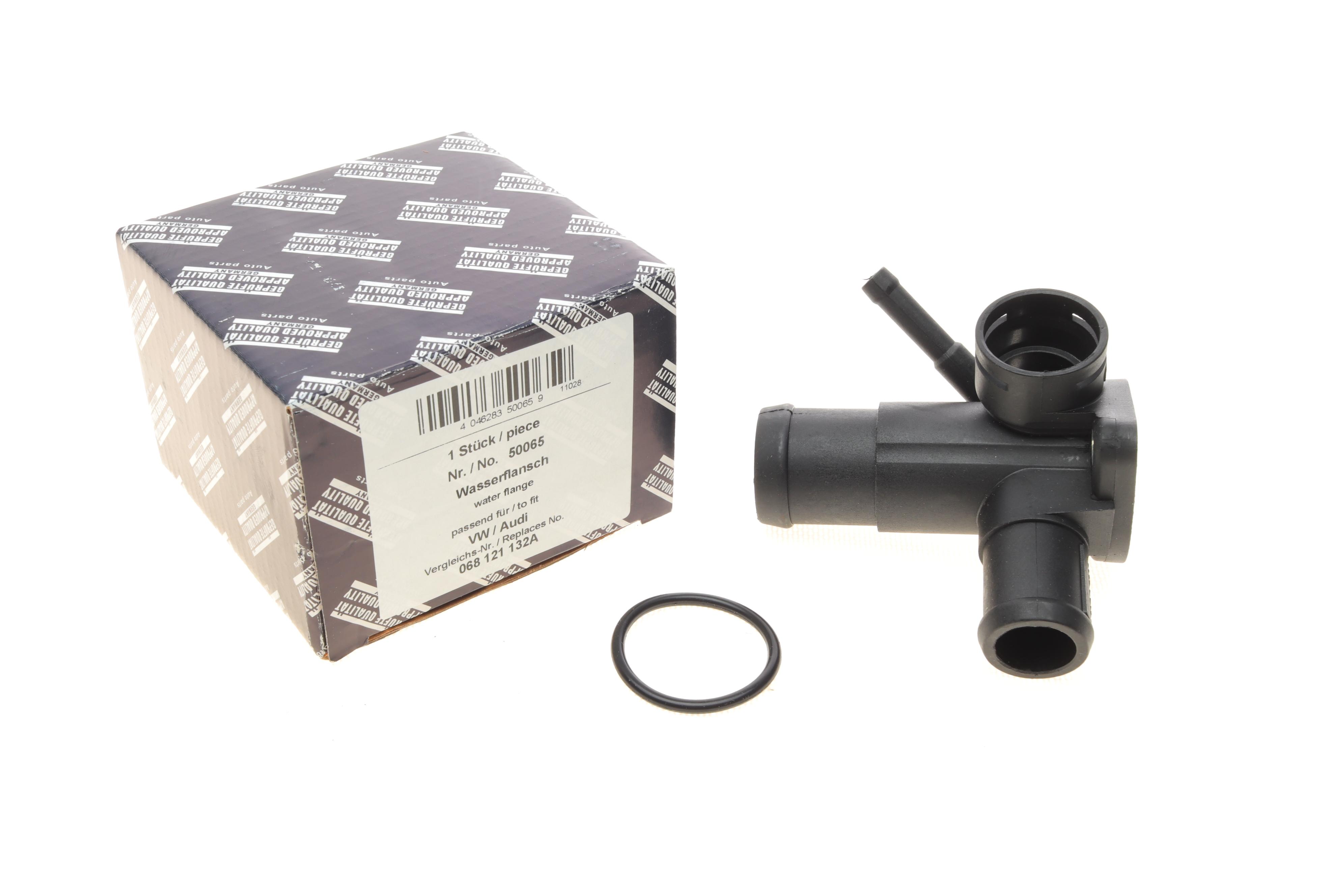 Фланець системи охолодження VW Caddy II 1.9D 95-04/ Passat 1.9D 89-97