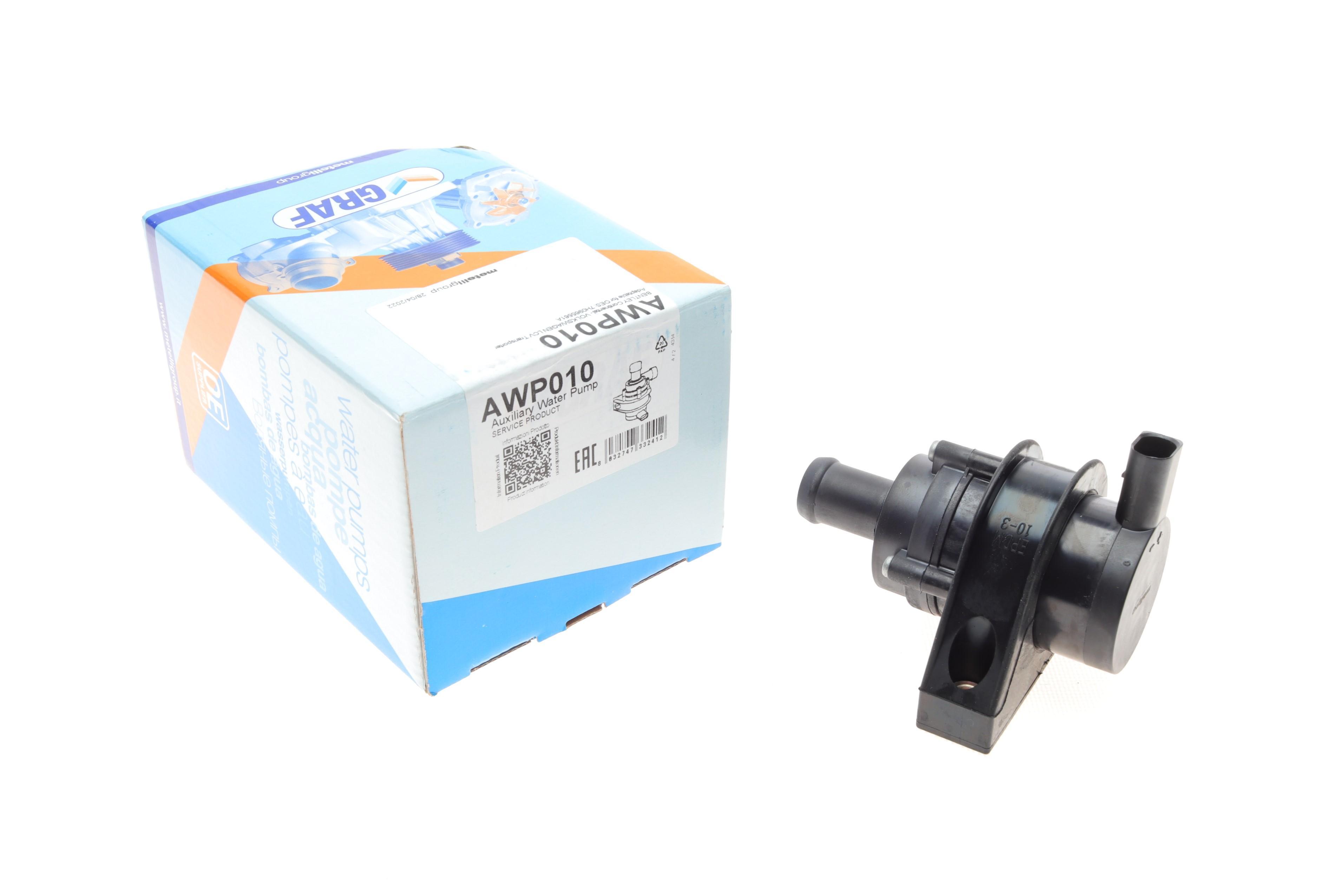 Насос системи охолодження (додатковий) VW T5 1.9TDI/3.2 V6 04-09/Bentley Continental 6.0 03-13