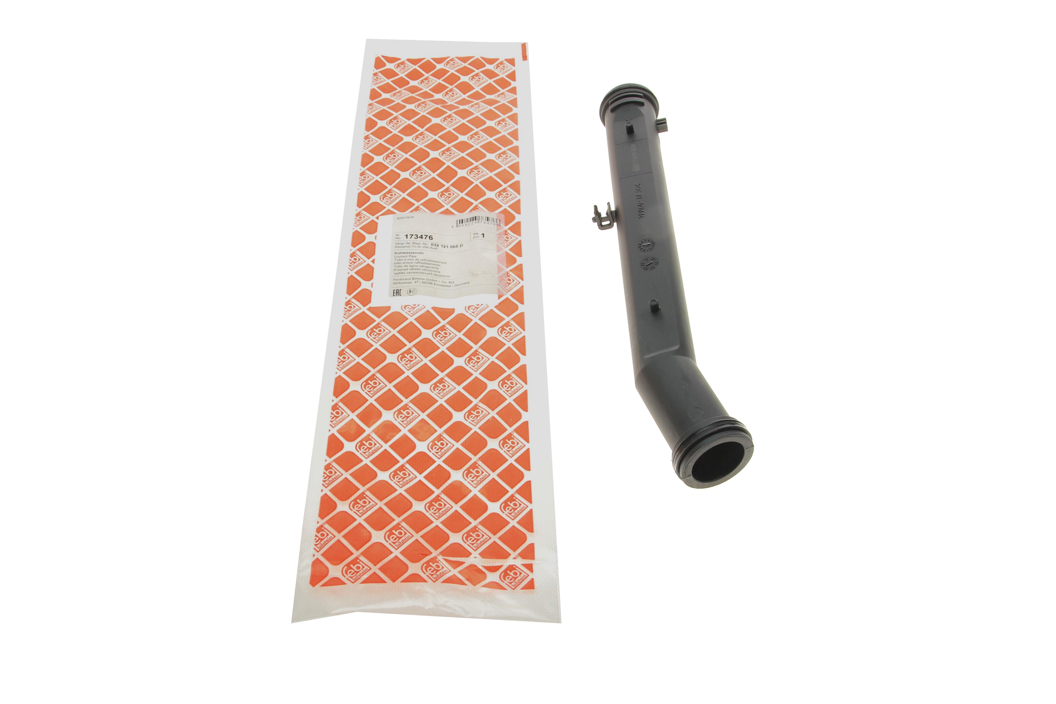 Патрубок системи охолодження VW Caddy II 1.4-1.6 95-04