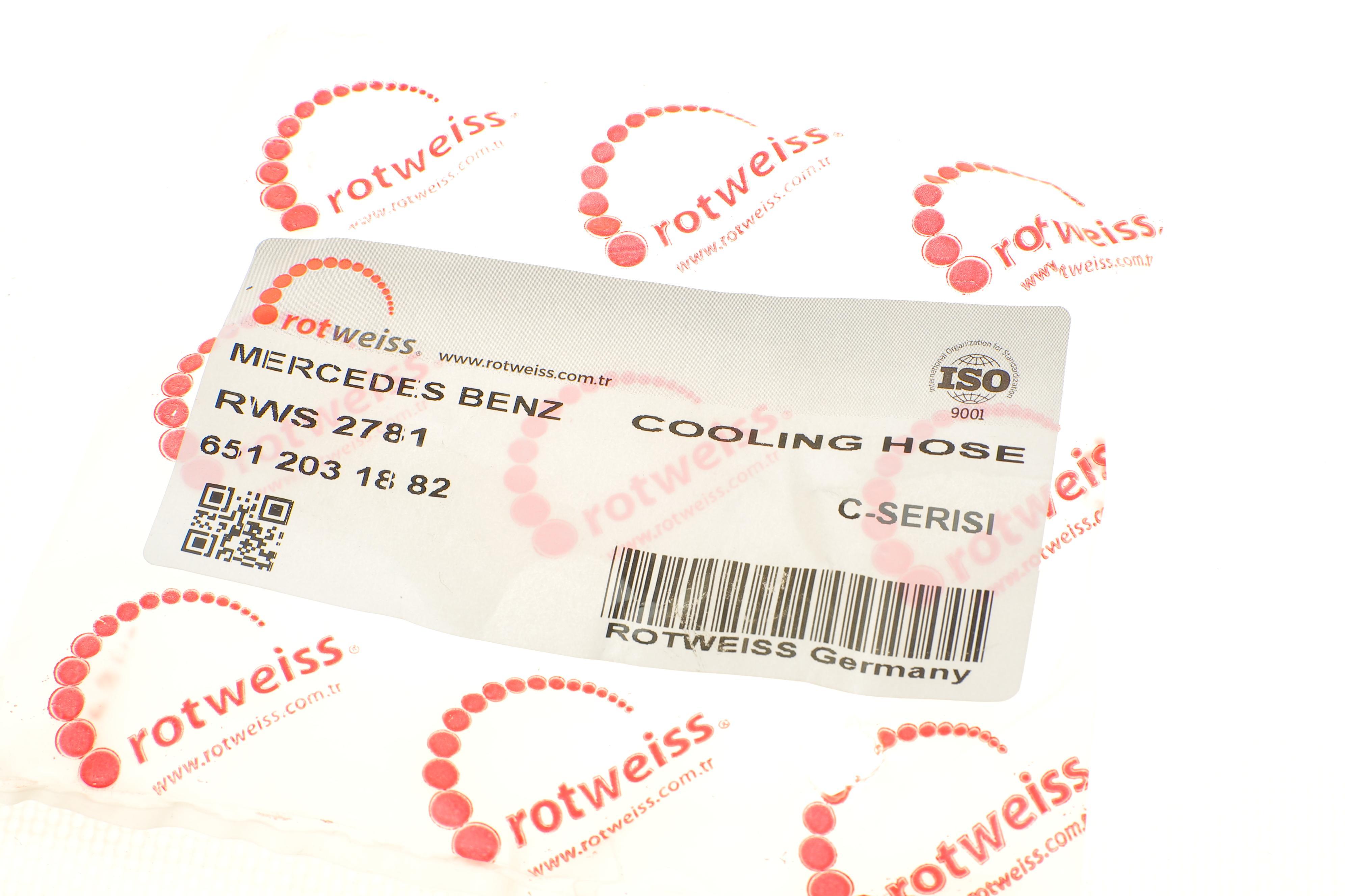 Патрубок системи охолодження MB Vito (W639/W447) 10- (OM651)