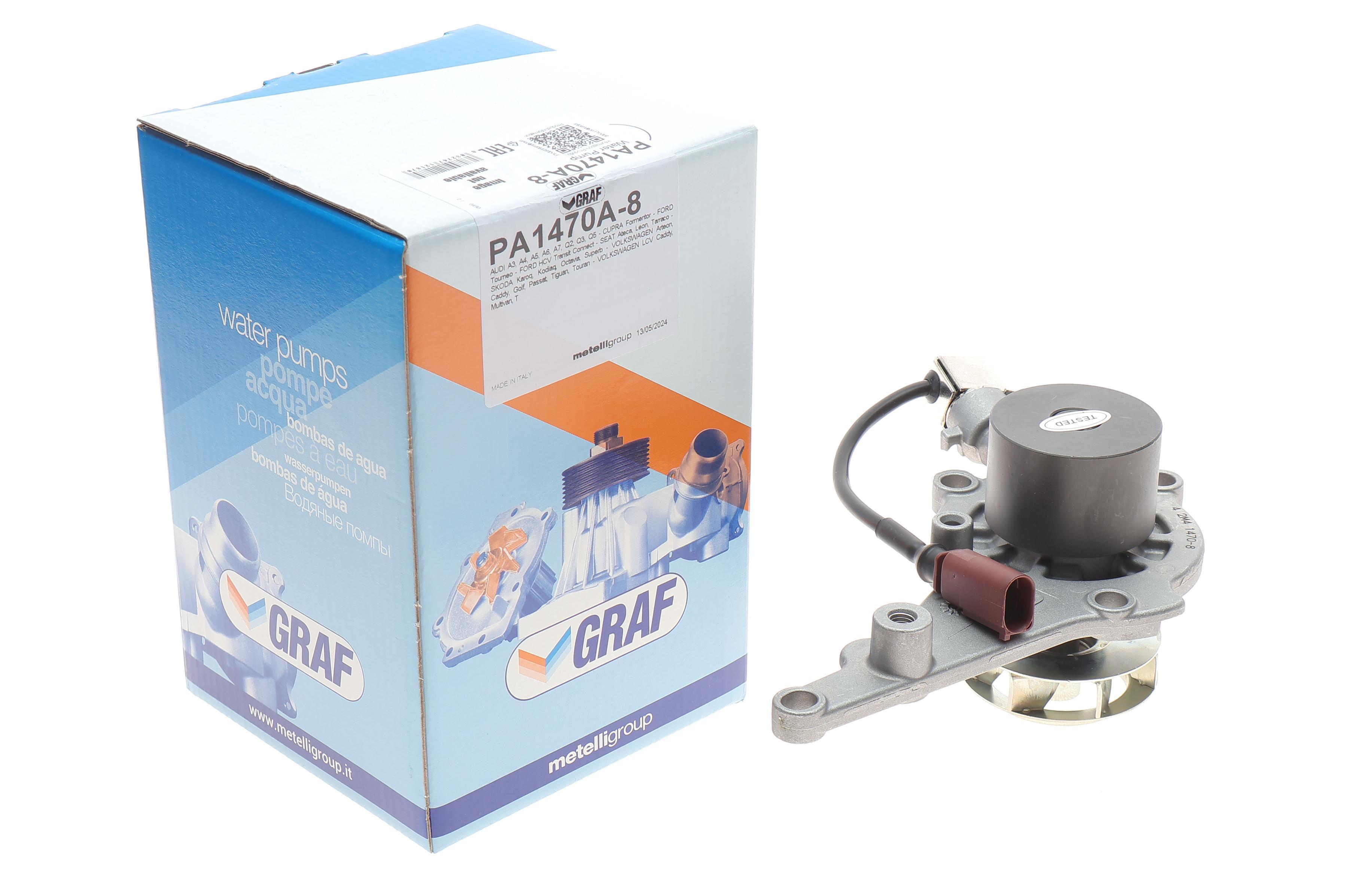 Помпа води Audi A3/A4/A6/Q2/Q3/Skoda Octavia/VWPassat 2.0D 18- (R/B) (7 лоп) (not switch)