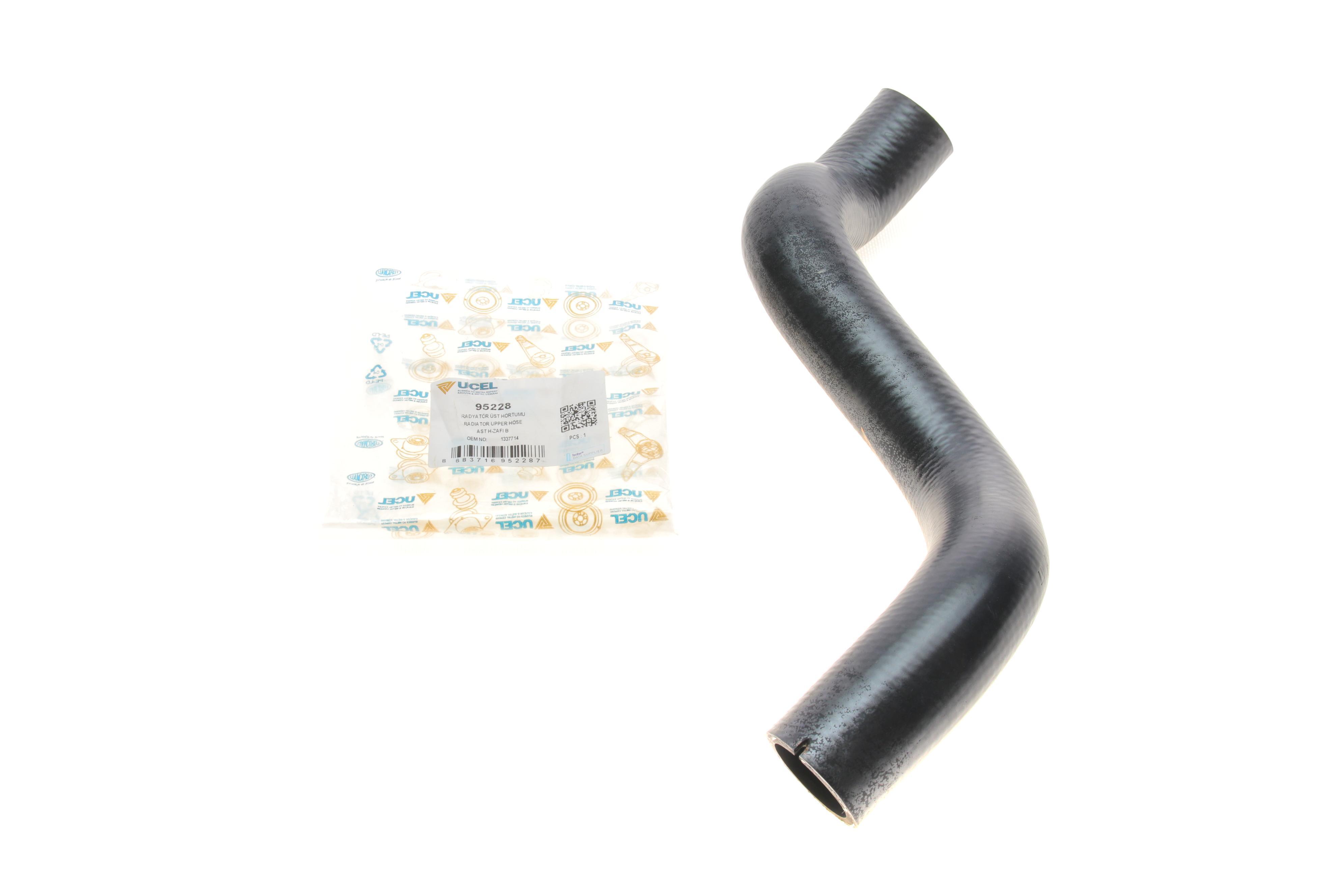 Патрубок радіатора (верхній) Opel Astra/Zafira 1.6/1.8 04-