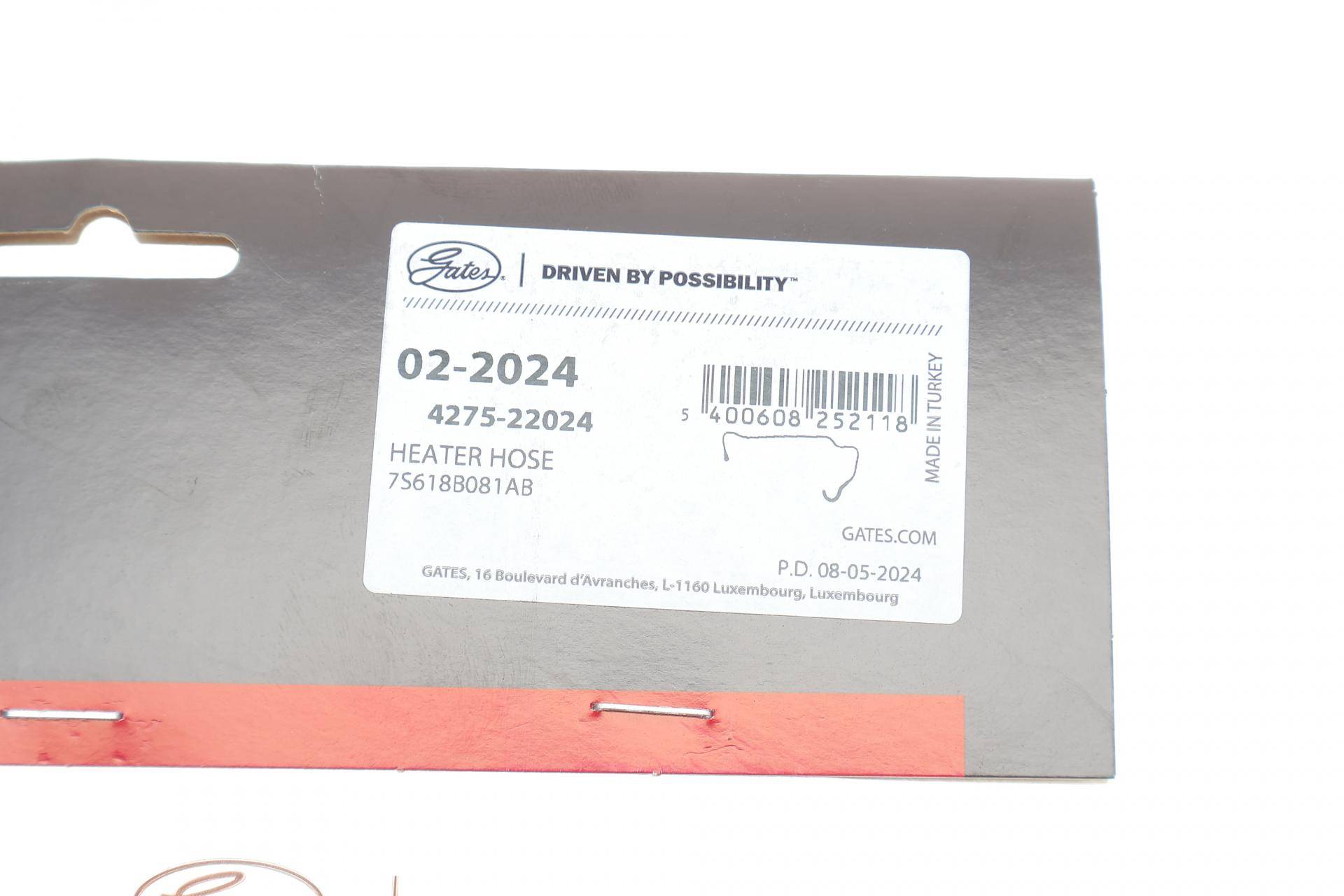 Патрубок системи охолодження Ford Fiesta/Fusion 1.25-1.6 01-12